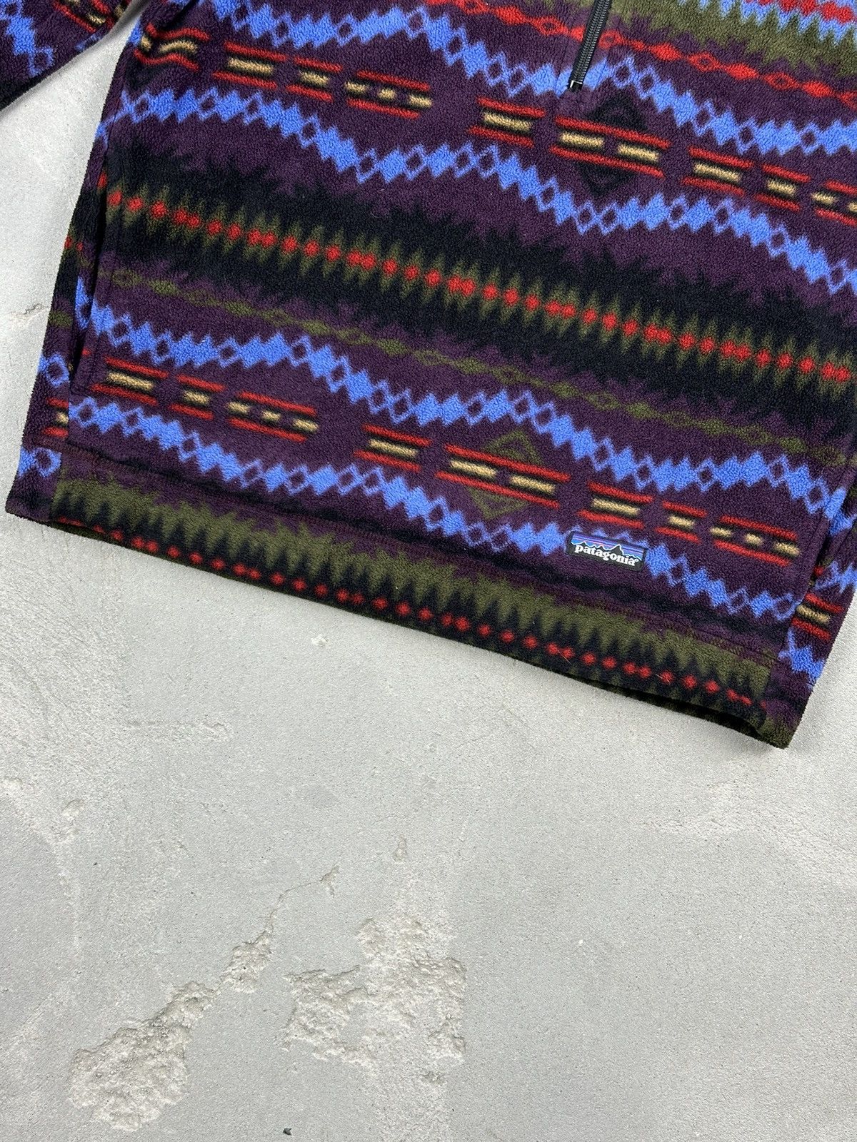 Patagonia 90s Patagonia Synchilla Aztec Fleece Size US S / EU 44-46 / 1 - 5 Thumbnail