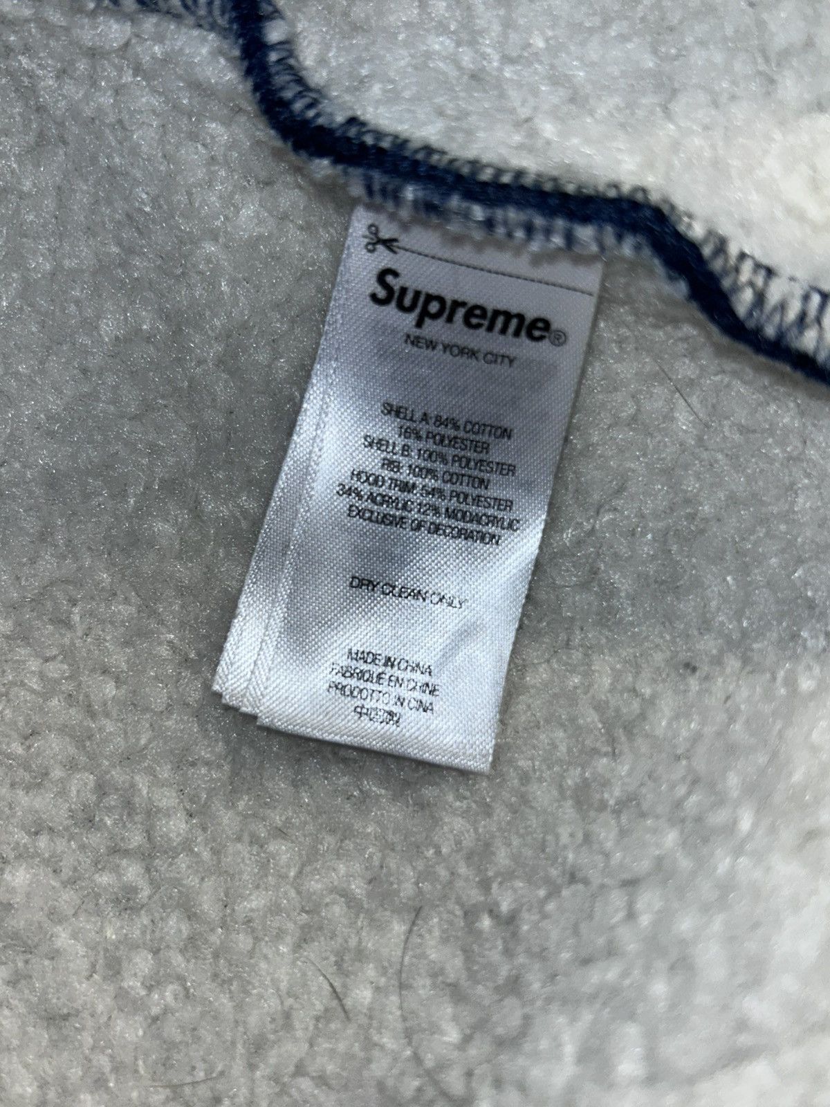 Supreme Faux fur FW25 Zip up jacket Size US M / EU 48-50 / 2 - 5 Thumbnail