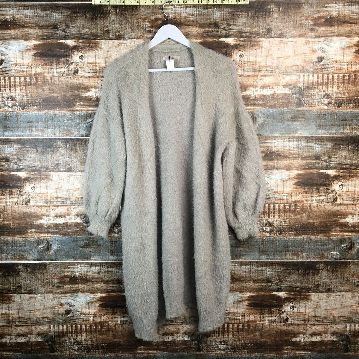 Vintage DLL Nice Claup Gray Cardigan Knitwear #C392 Size US L / EU 52-54 / 3 - 1 Thumbnail