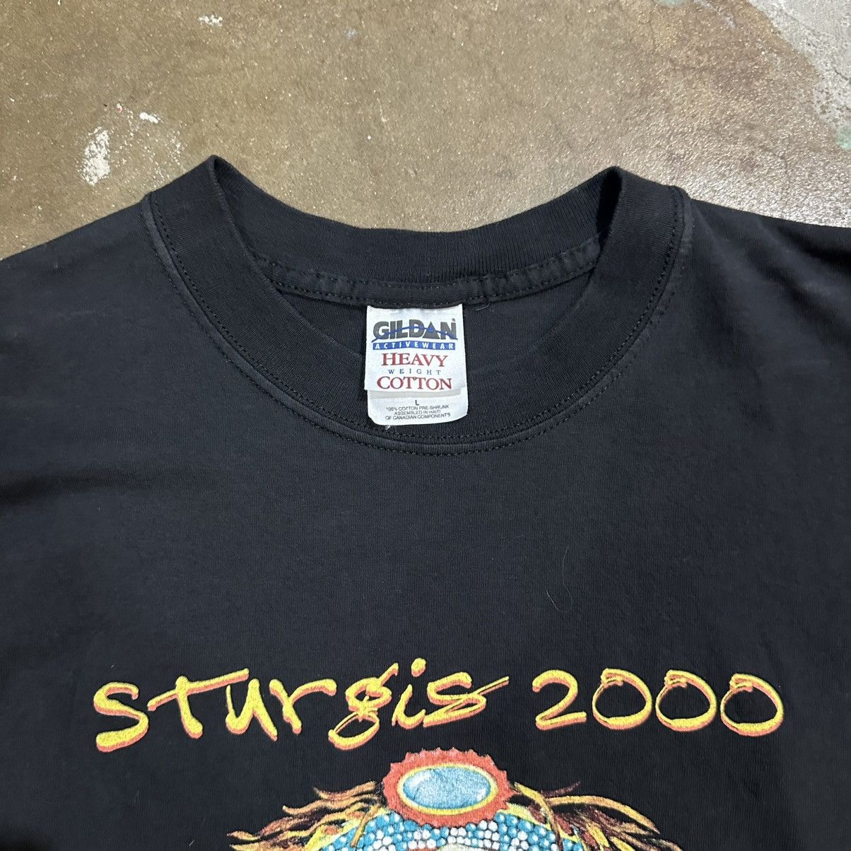 Harley Davidson Vintage Sturgis Bike Week Harley Davidson Tshirt Size US L / EU 52-54 / 3 - 3 Thumbnail