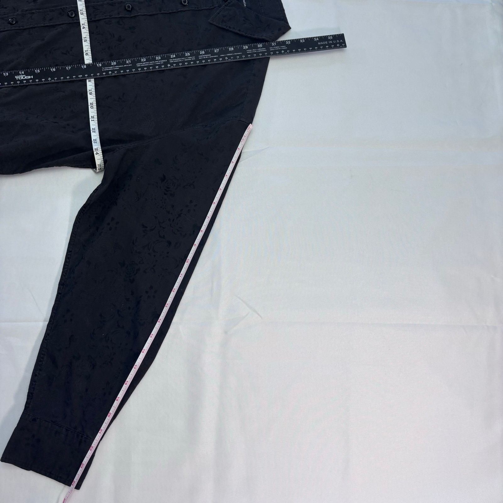 Beverly Hills Polo Club Beverly Hills Polo Club Black Button Down Shirt XL Size US XL / EU 56 / 4 - 6 Thumbnail