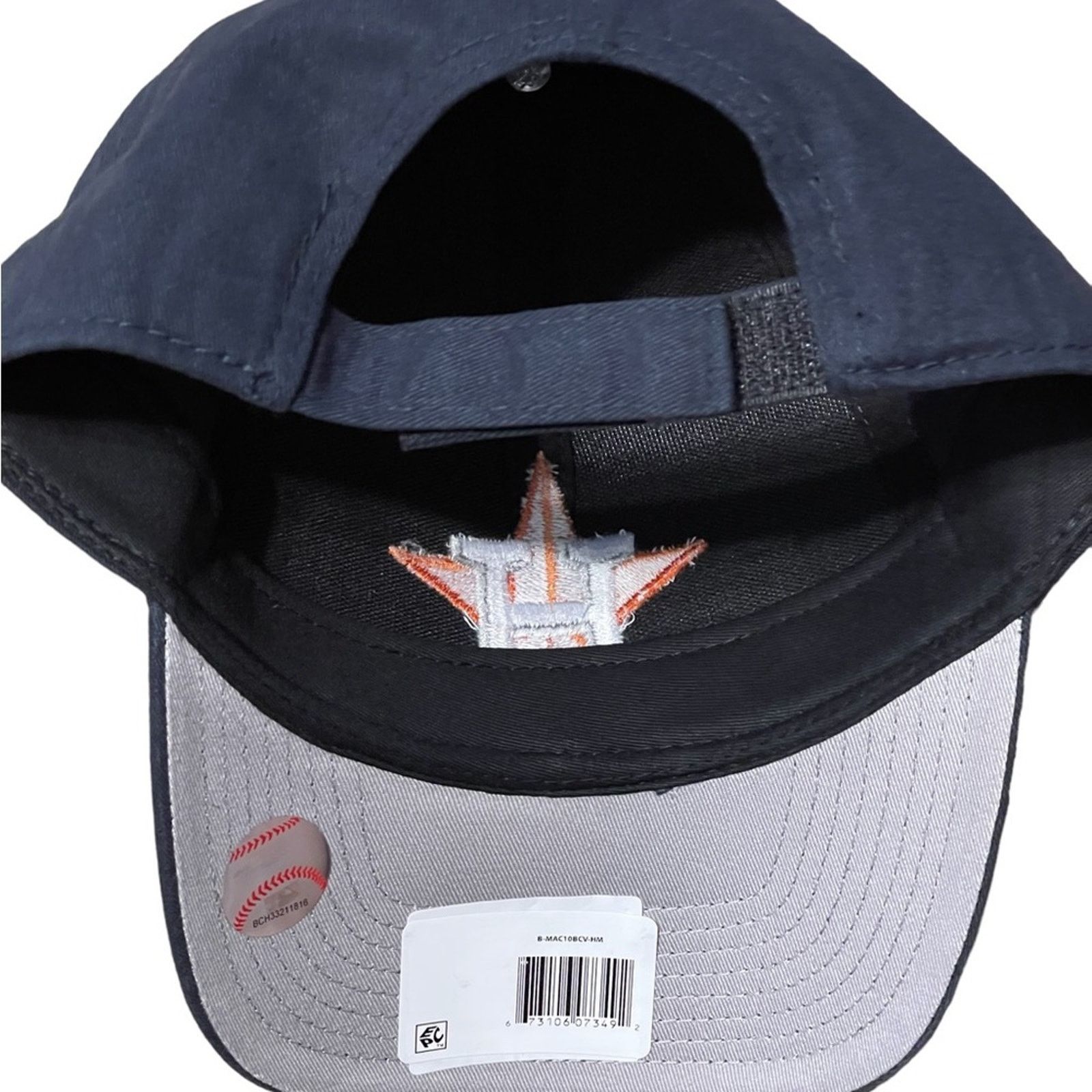 MLB Houston Astros NWT Adjustable Hat Baseball Cap MLB Size ONE SIZE - 5 Thumbnail