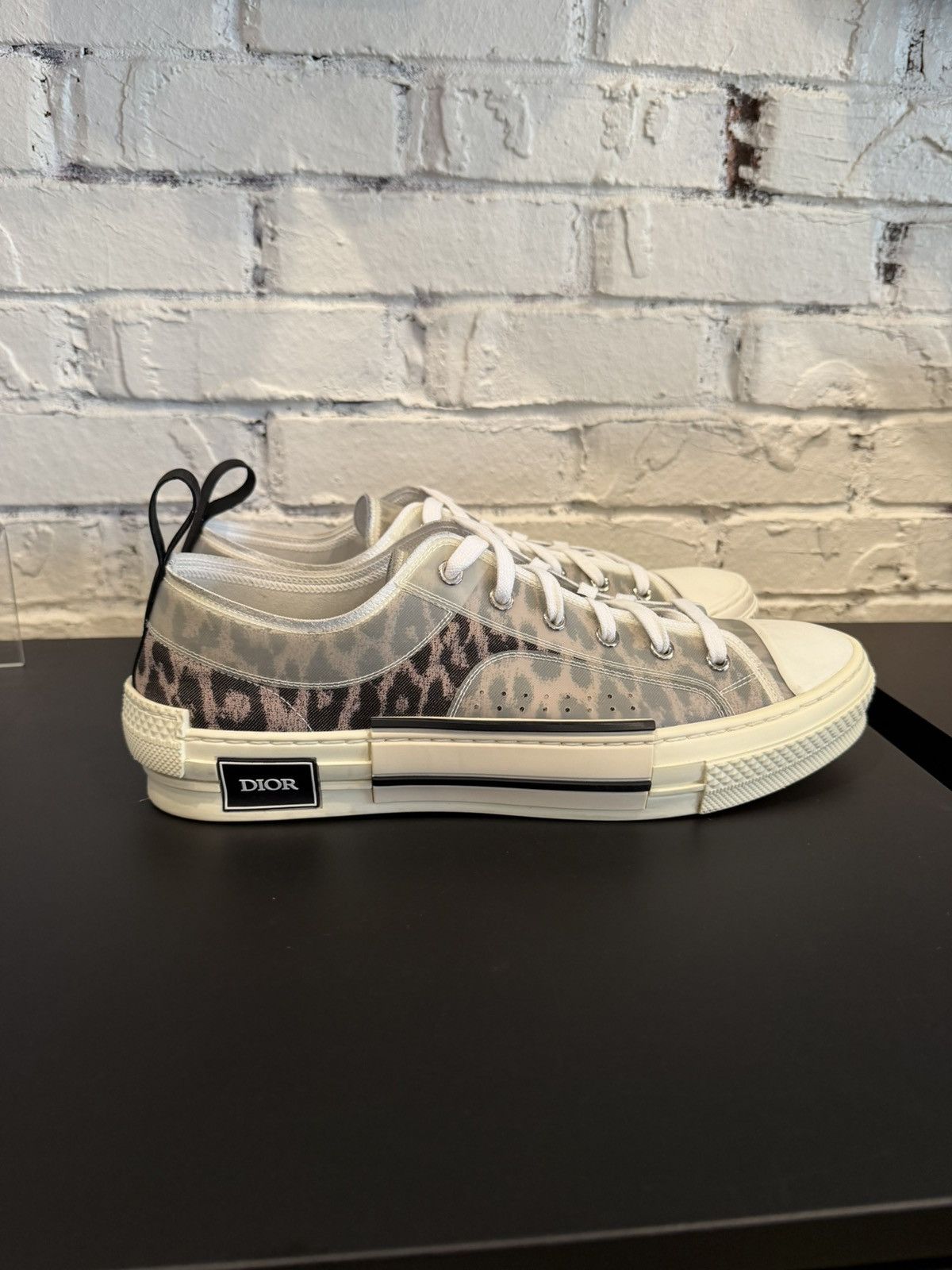 Dior Dior B23 Low Leopard Print Clean NB Size 44 Size US 12 / EU 45 - 3 Thumbnail