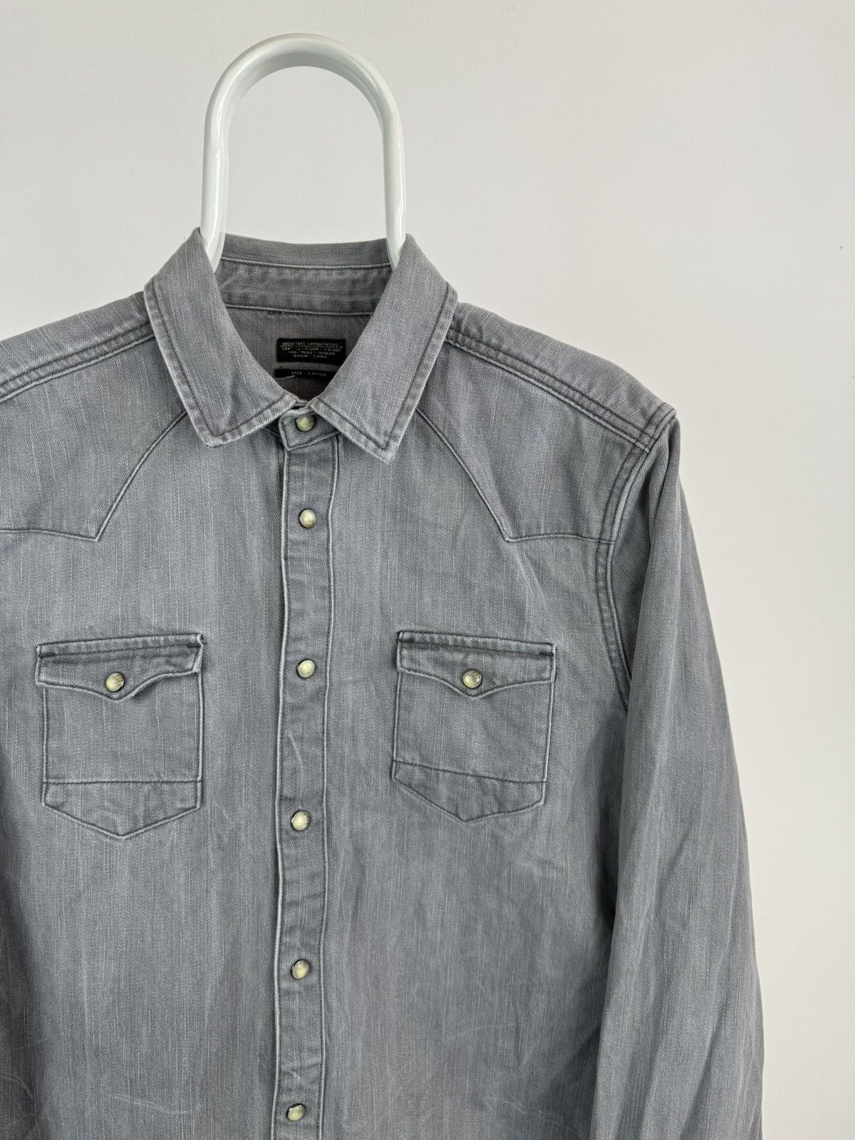 Allsaints All Saints Spitalfields Crag Shirt Size US L / EU 52-54 / 3 - 2 Thumbnail