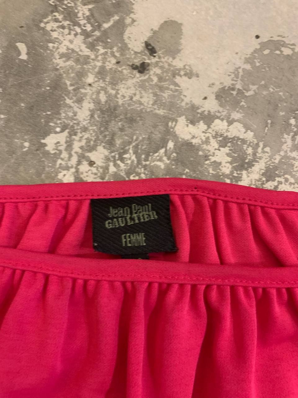 Jean Paul Gaultier Jean paul gaultier pink cut off armpit Size M / US 6-8 / IT 42-44 - 3 Thumbnail