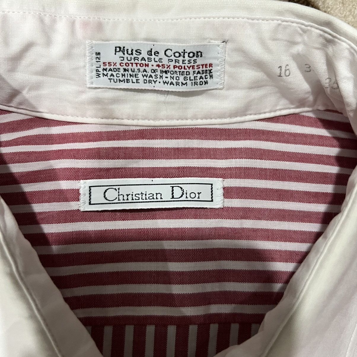 Dior Vintage Dior Shirt Size US XL / EU 56 / 4 - 5 Thumbnail
