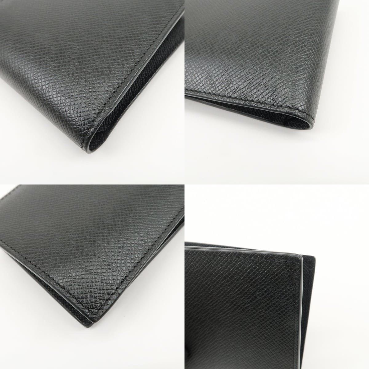 Louis Vuitton Louis Vuitton Taiga Portefeuille Marco NM Wallet Black Size ONE SIZE - 4 Thumbnail