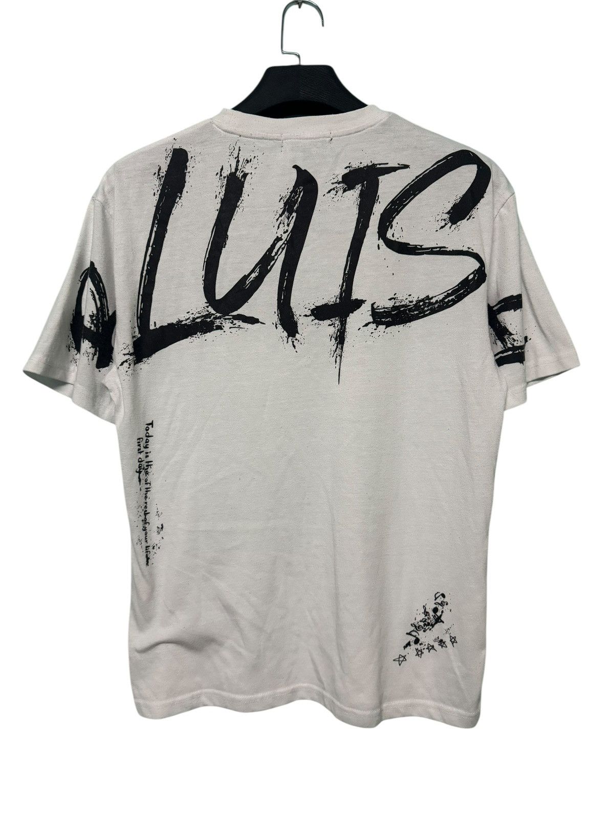 In The Attic 💥 VINTAGE IN THE ATTIC BLUISH PUNK DESIGN RARE TEE Size US L / EU 52-54 / 3 - 1 Thumbnail
