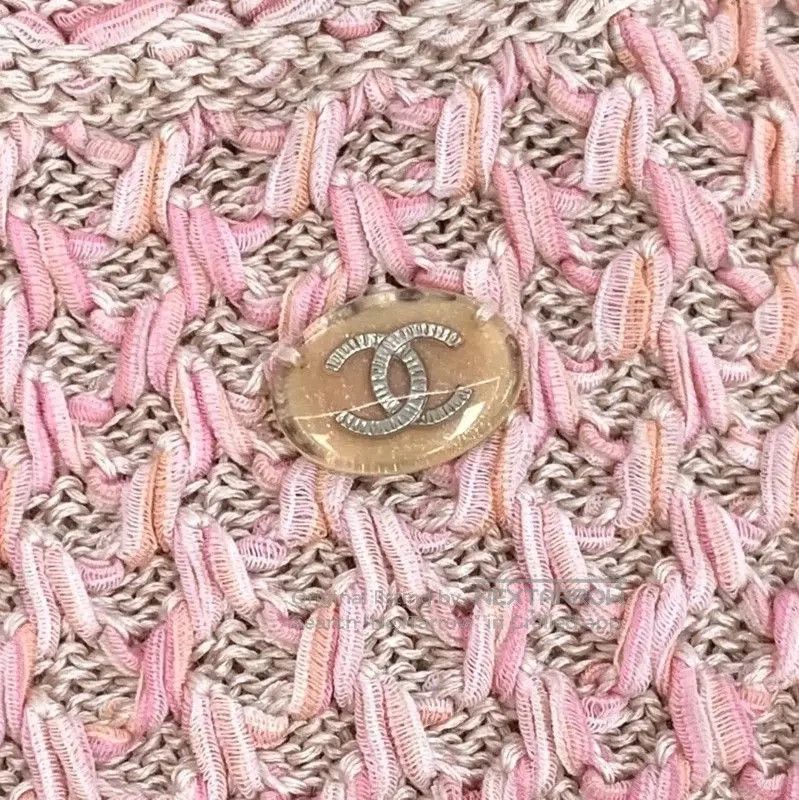 Chanel Pink Silk Cardigan for Women .