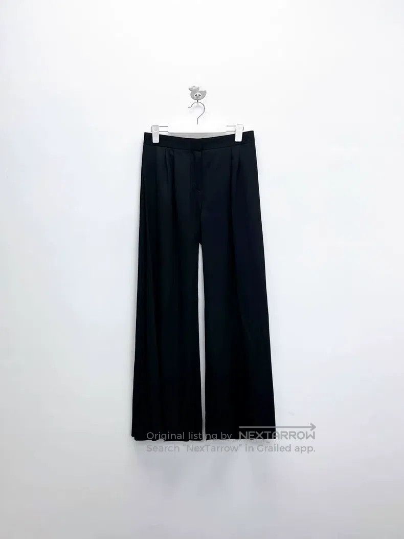 The Row The Row size 0 Black double-draped wide-leg pants Size 24" / US 00 / IT 34 - 1 Thumbnail