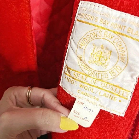 Hudsons Bay Hudson’s Bay Company| Vintage Wool Longline Coat Size M / US 6-8 / IT 42-44 - 5 Thumbnail