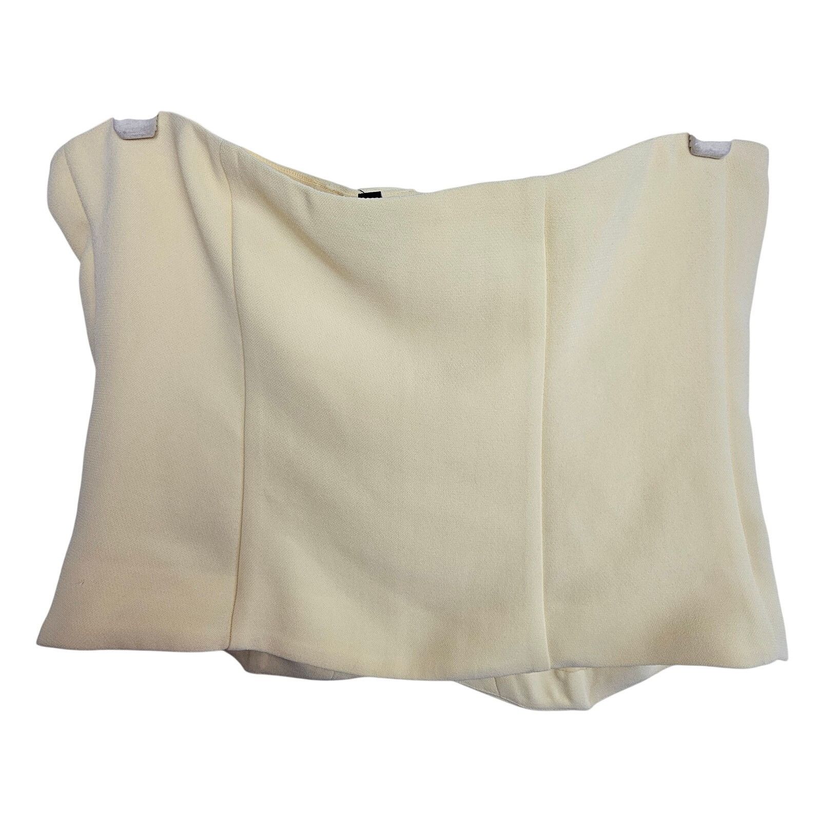 Express Express Womens Strapless Button Front Tailored Tube Top Sz L Size L / US 10 / IT 46 - 8 Thumbnail