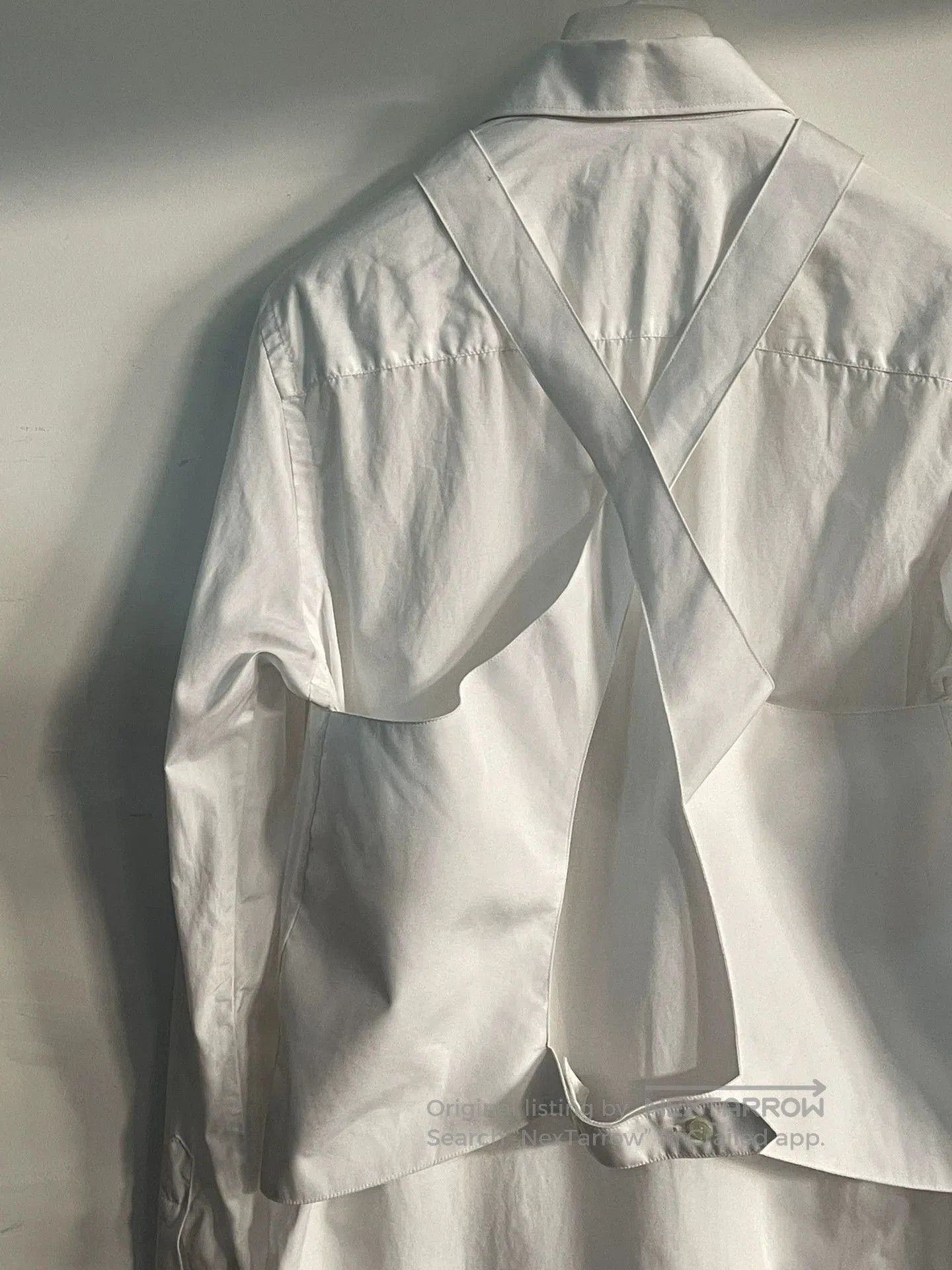 Helmut Lang Helmut Lang Cotton Tie. Size S / US 4 / IT 40 - 3 Thumbnail