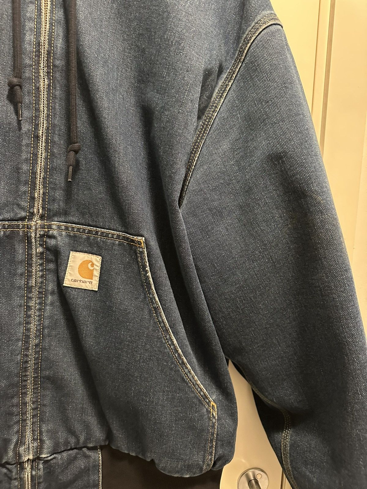 Carhartt Wip Carhartt WIP Active Jacket Denim Size US M / EU 48-50 / 2 - 2 Thumbnail