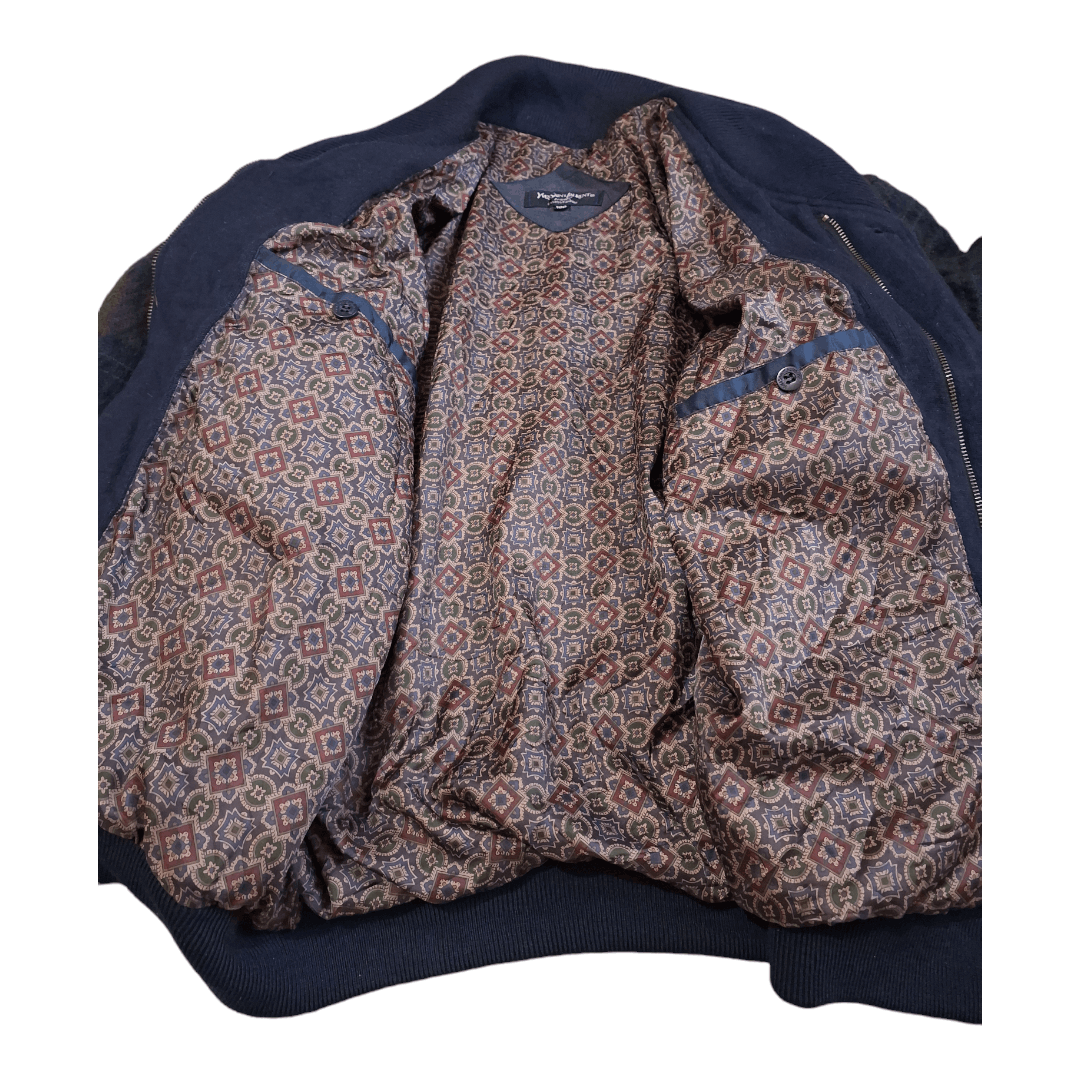 Saint Laurent Paris 🔥Rare Vintage Yves Saint Laurent YSL Wool Bomber jacket Size US L / EU 52-54 / 3 - 3 Thumbnail