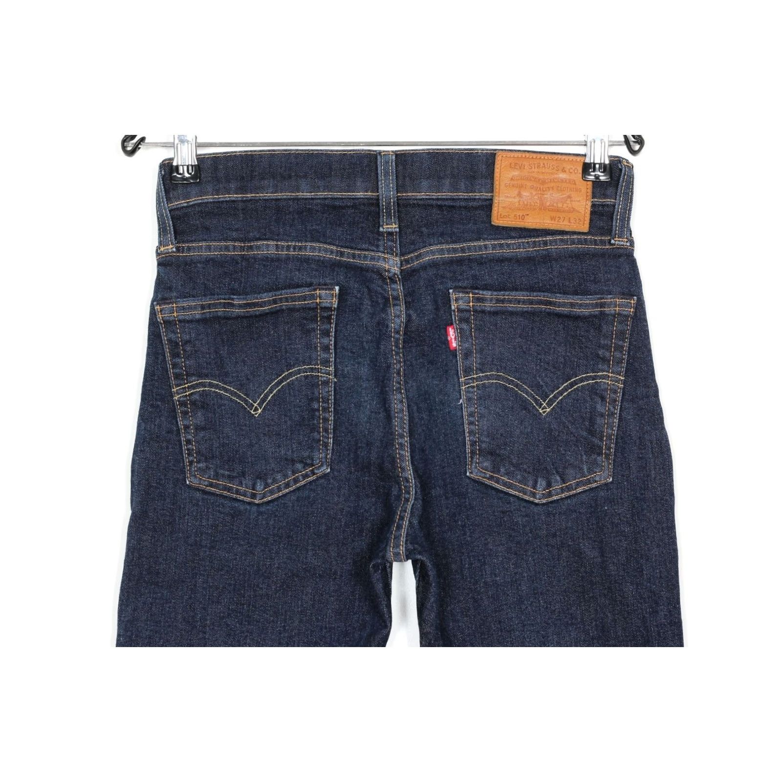 Levi's LEVIS 510 Skinny Jeans Men Blue Denim Waterless Stretch W27 L32 DZ2426 Size US 27 - 5 Thumbnail