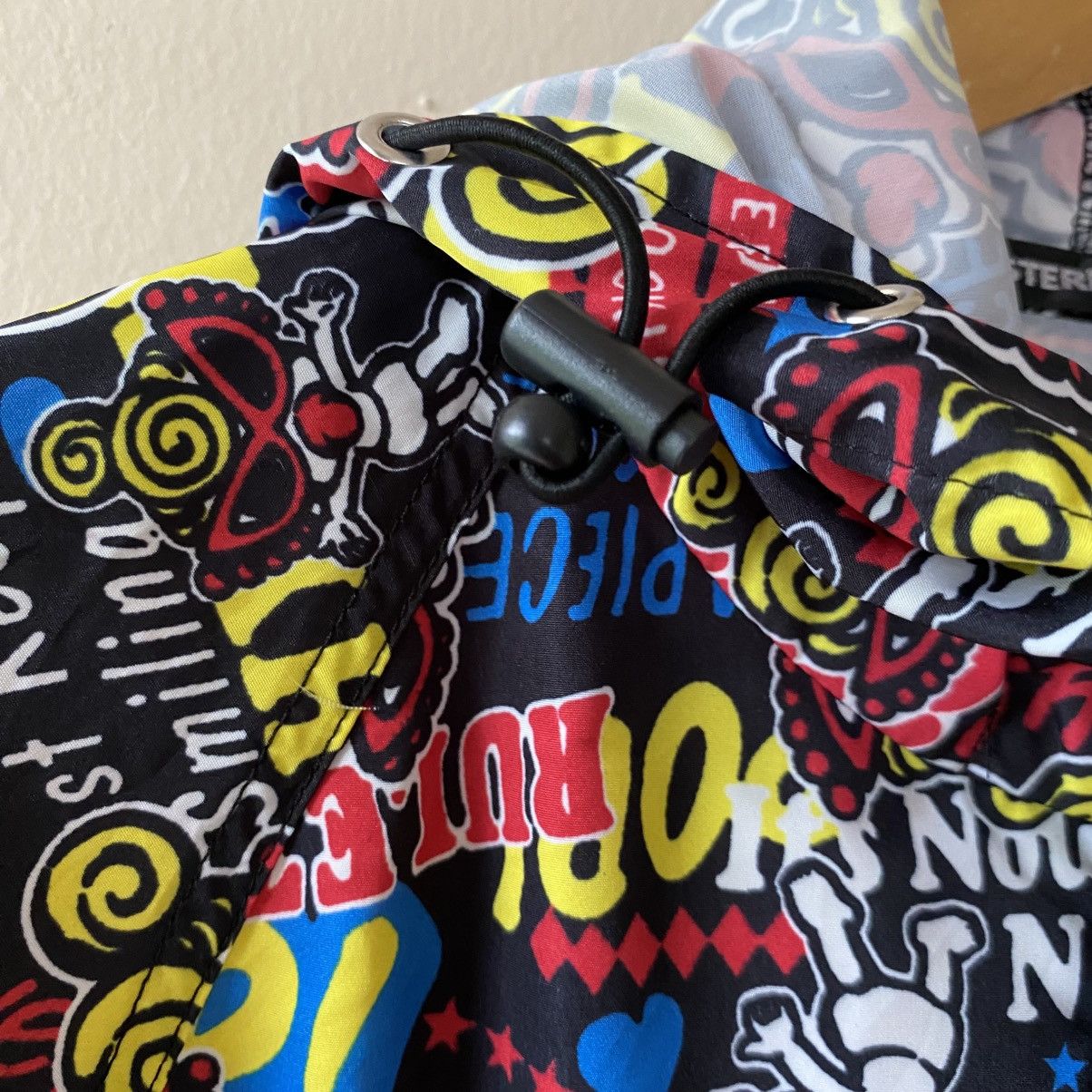 Other HYSTERIC MINIO Multicolor Comic Print Hooded Nylon Jacket Size US M / EU 48-50 / 2 - 3 Thumbnail