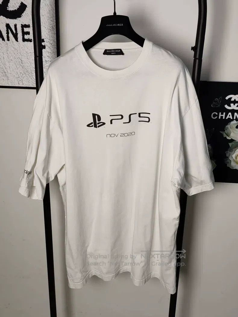 Balenciaga Balenciaga Letter Logo T-Shirt Size US L / EU 52-54 / 3 - 1 Thumbnail