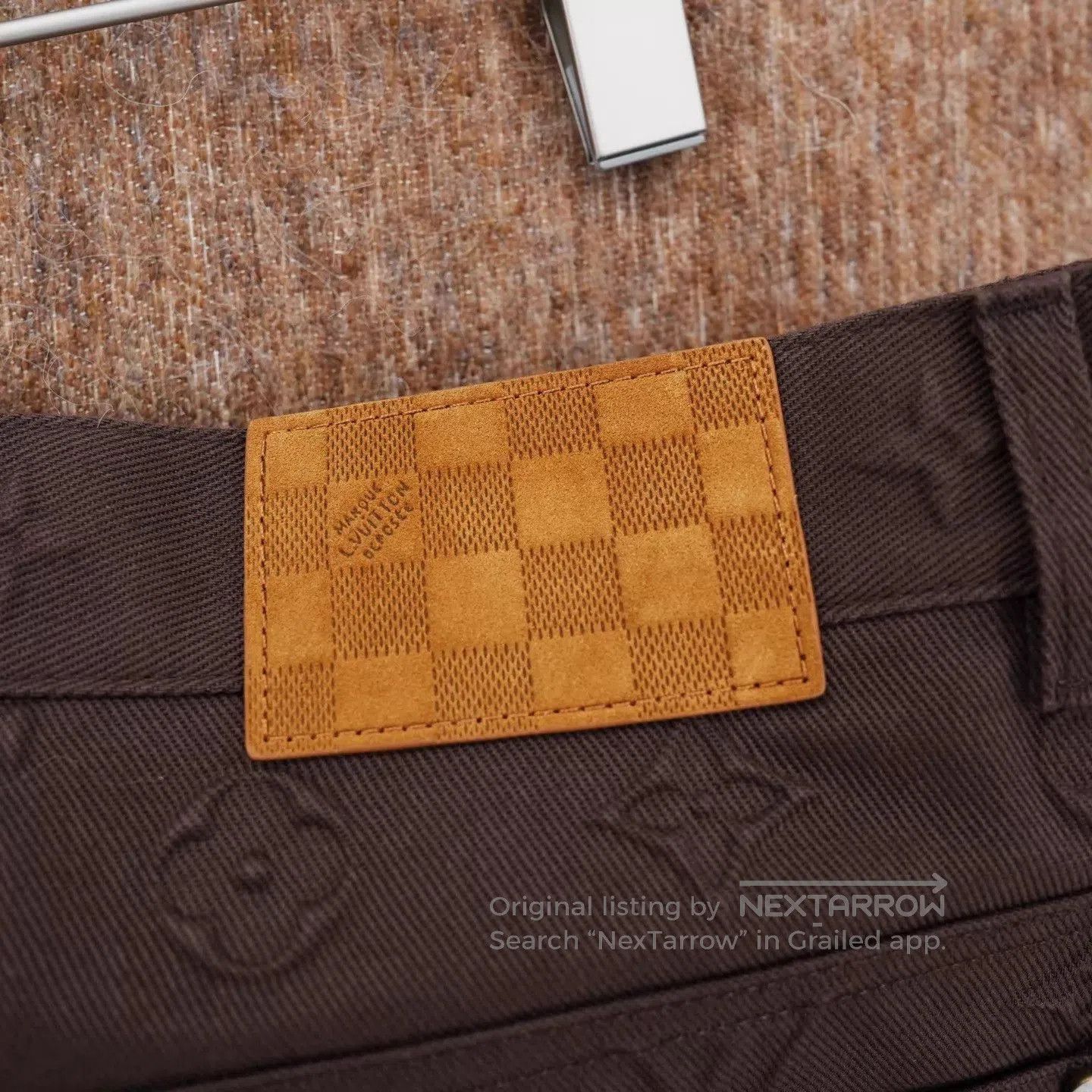 Louis Vuitton Brown Patterned Casual Pants Size 38. Size US 38 / EU 54 - 5 Thumbnail