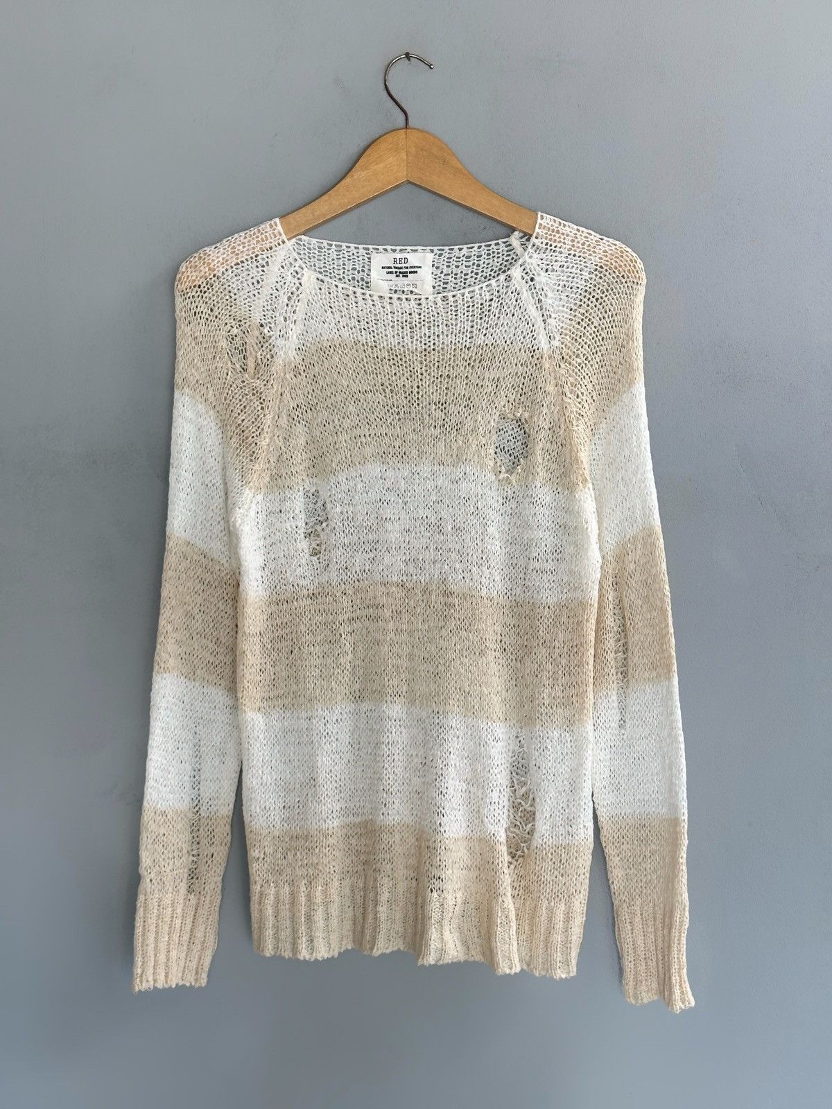 Japanese Brand × Number (N)ine Pledge x Number Nine Grunge Mohair