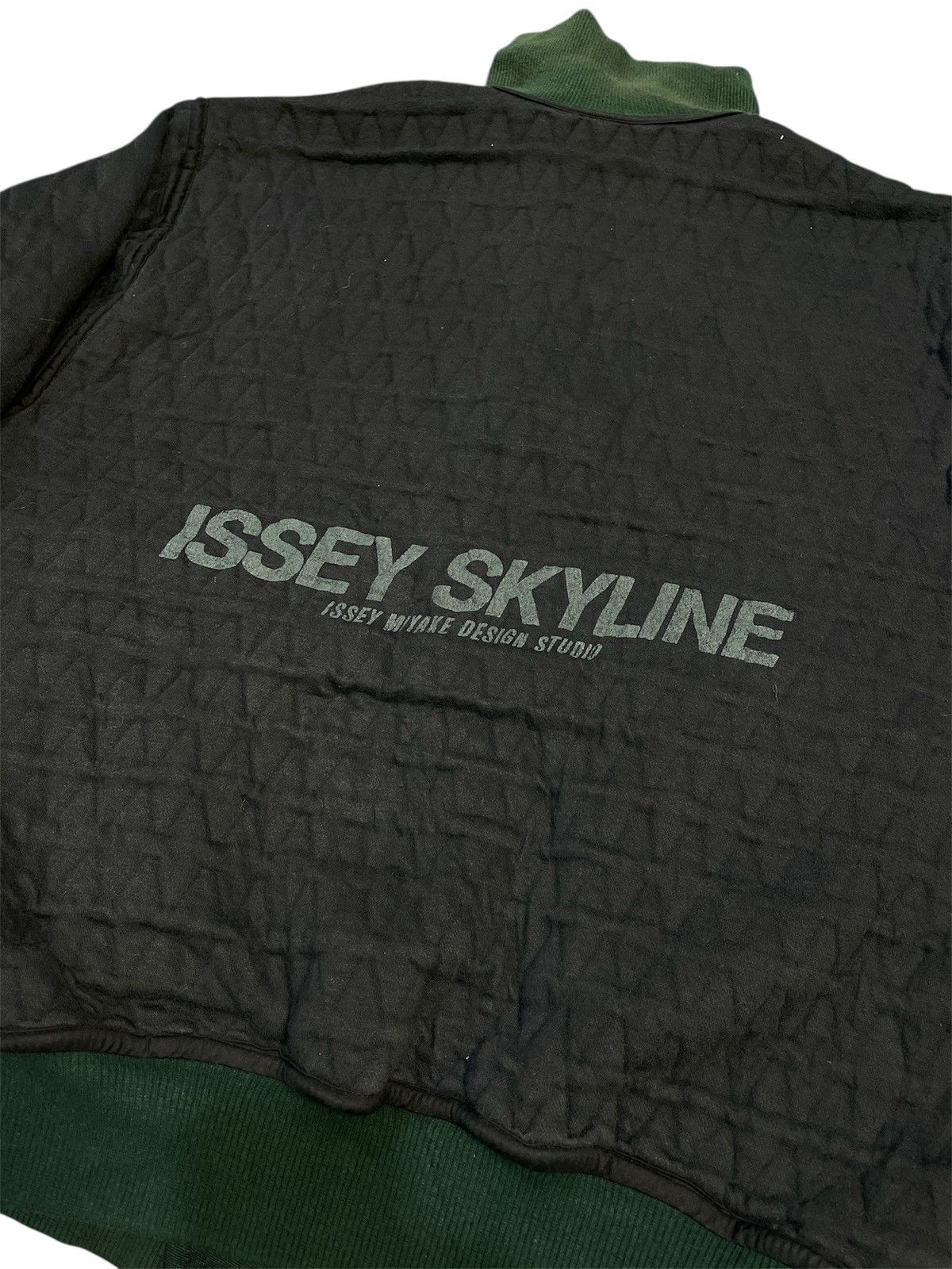 Issey Miyake Vintage 80s Issey Skyline Reversible Bomber Jacket Size US L / EU 52-54 / 3 - 2 Thumbnail
