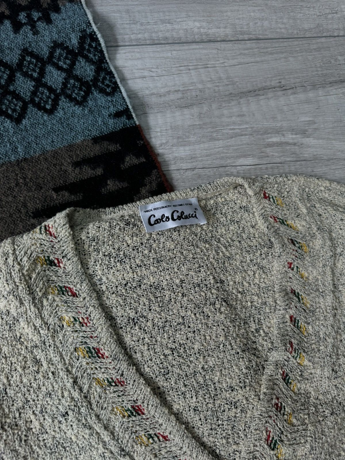 Carlo Colucci Carlo Colucci Sweater Made In West Germany Size US M / EU 48-50 / 2 - 3 Thumbnail