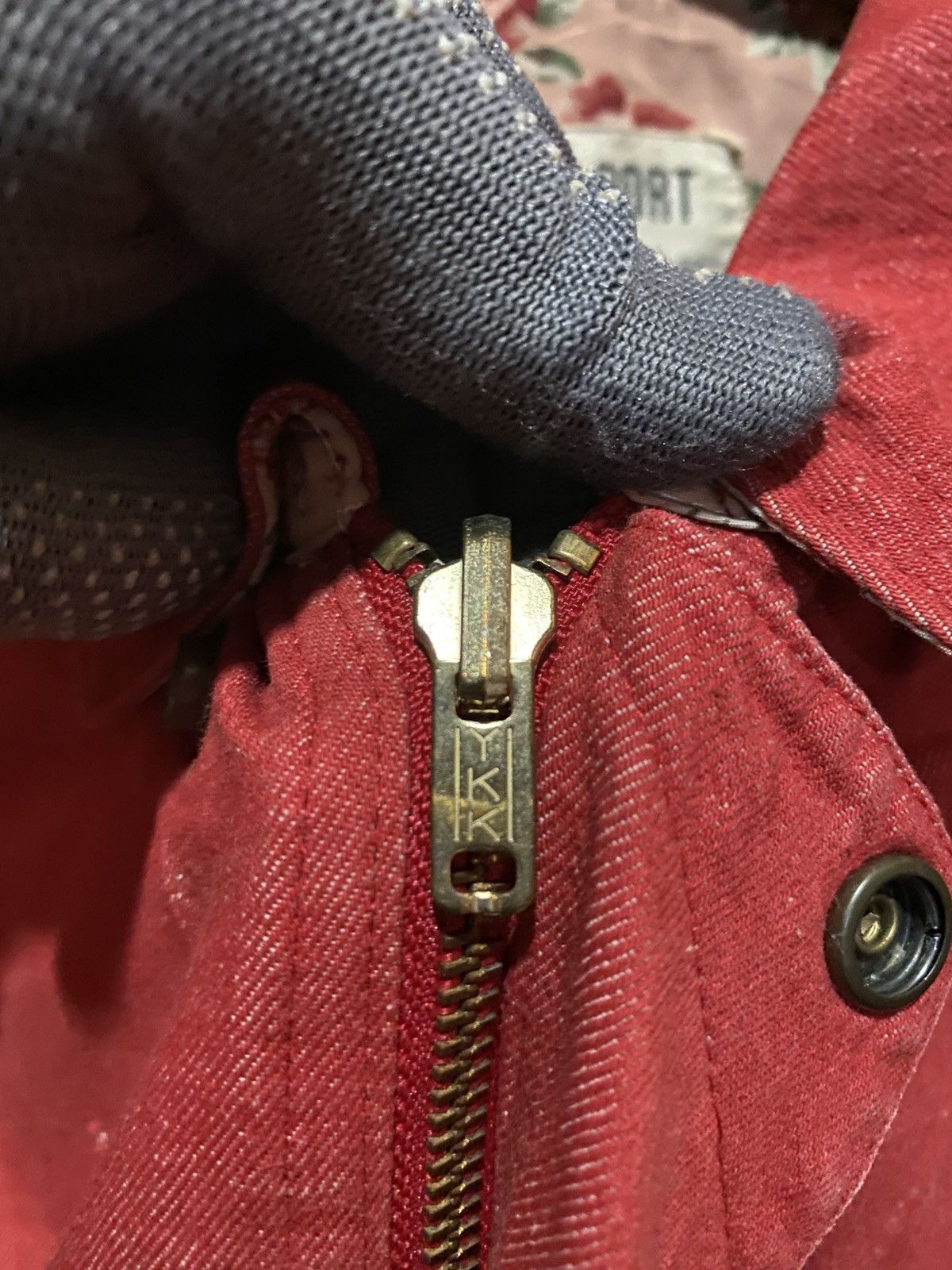 Japanese Brand Vintage Vieux Port Reversible Floral Jacket Japan Made Size US L / EU 52-54 / 3 - 9 Thumbnail