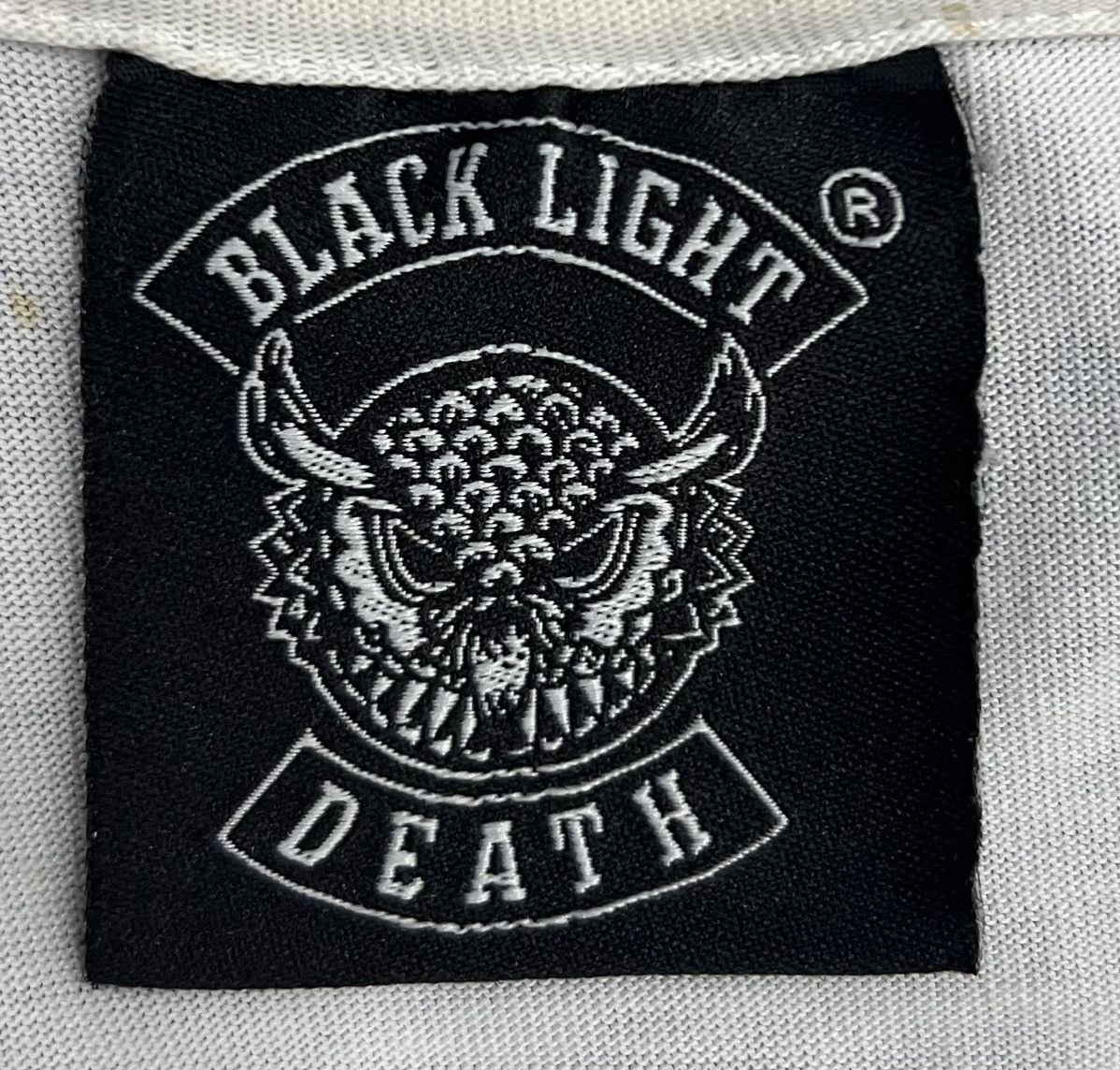 Japanese Brand × Vintage VINTAGE BLACK LIGHT DEATH SHIRT Size US M / EU 48-50 / 2 - 9 Thumbnail