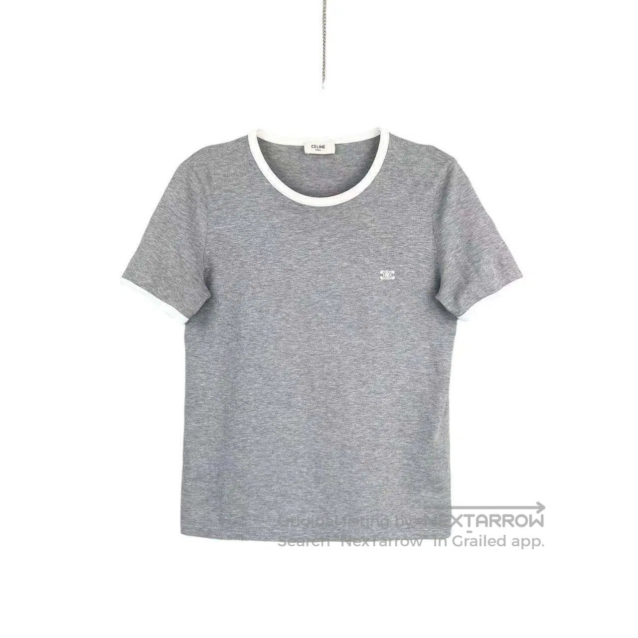 Celine Celine The Arc de Triomphe logo is short-sleeved| Size M / US 6-8 / IT 42-44 - 1 Thumbnail