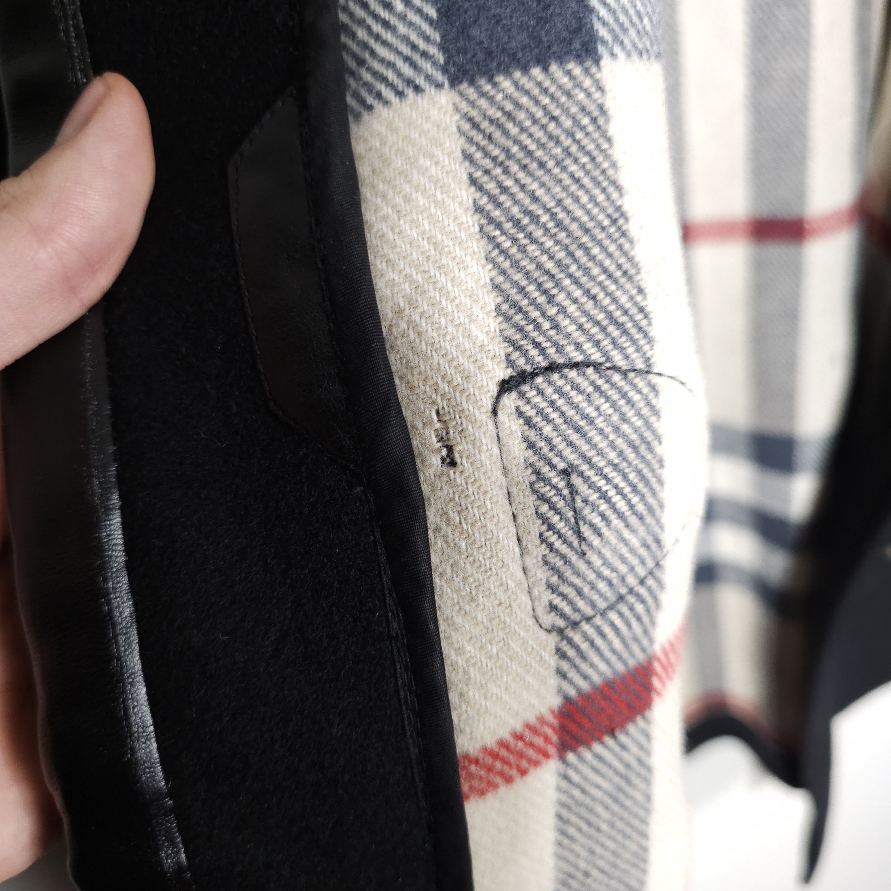 Burberry Burberry Brit Wool Duffle Coat Hooded Nova Check US 8 ITA 42 Size M / US 6-8 / IT 42-44 - 19 Thumbnail