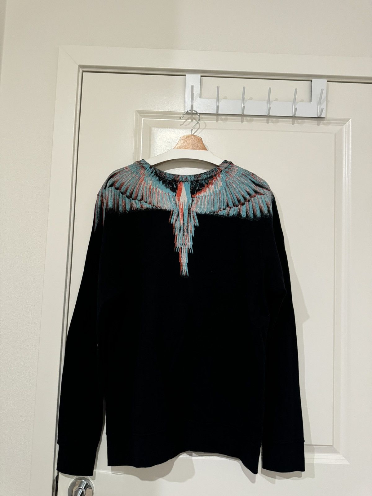 Marcelo Burlon Wings Sweatshirt 3D Shadow