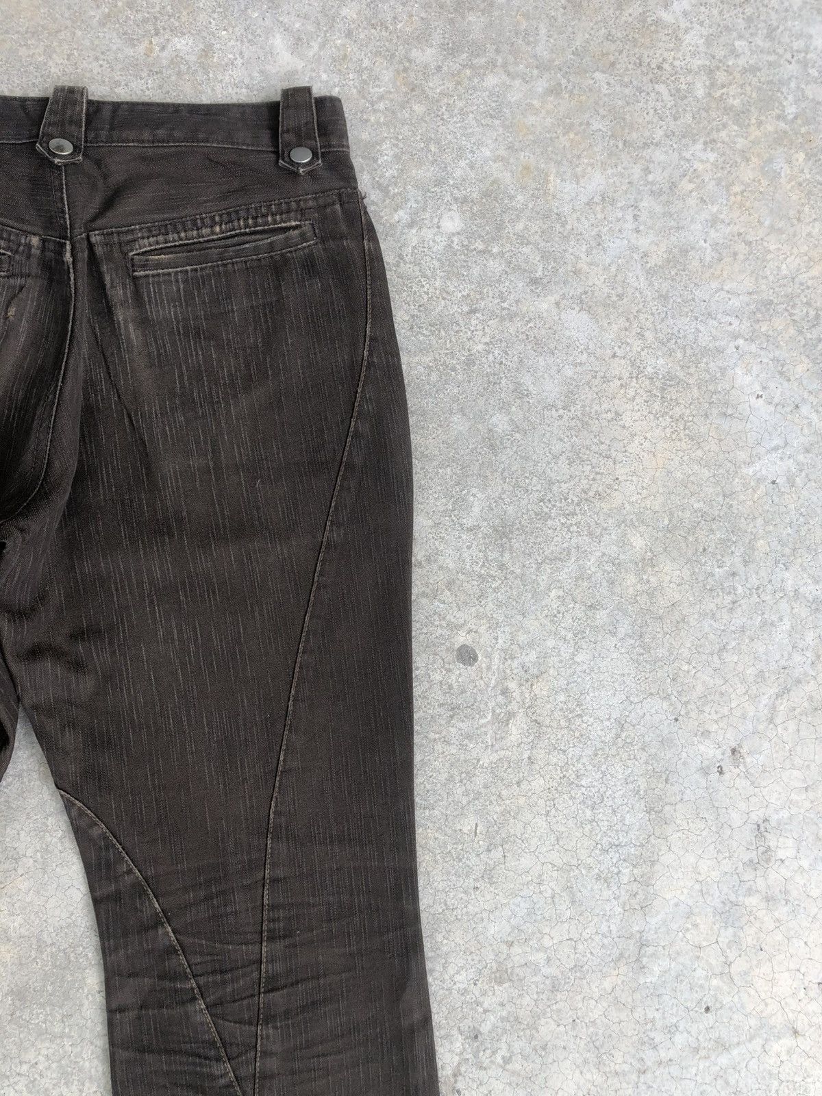 If Six Was Nine Semantic Design Flared Jeans Distressed Jeans Size US 31 - 10 Thumbnail