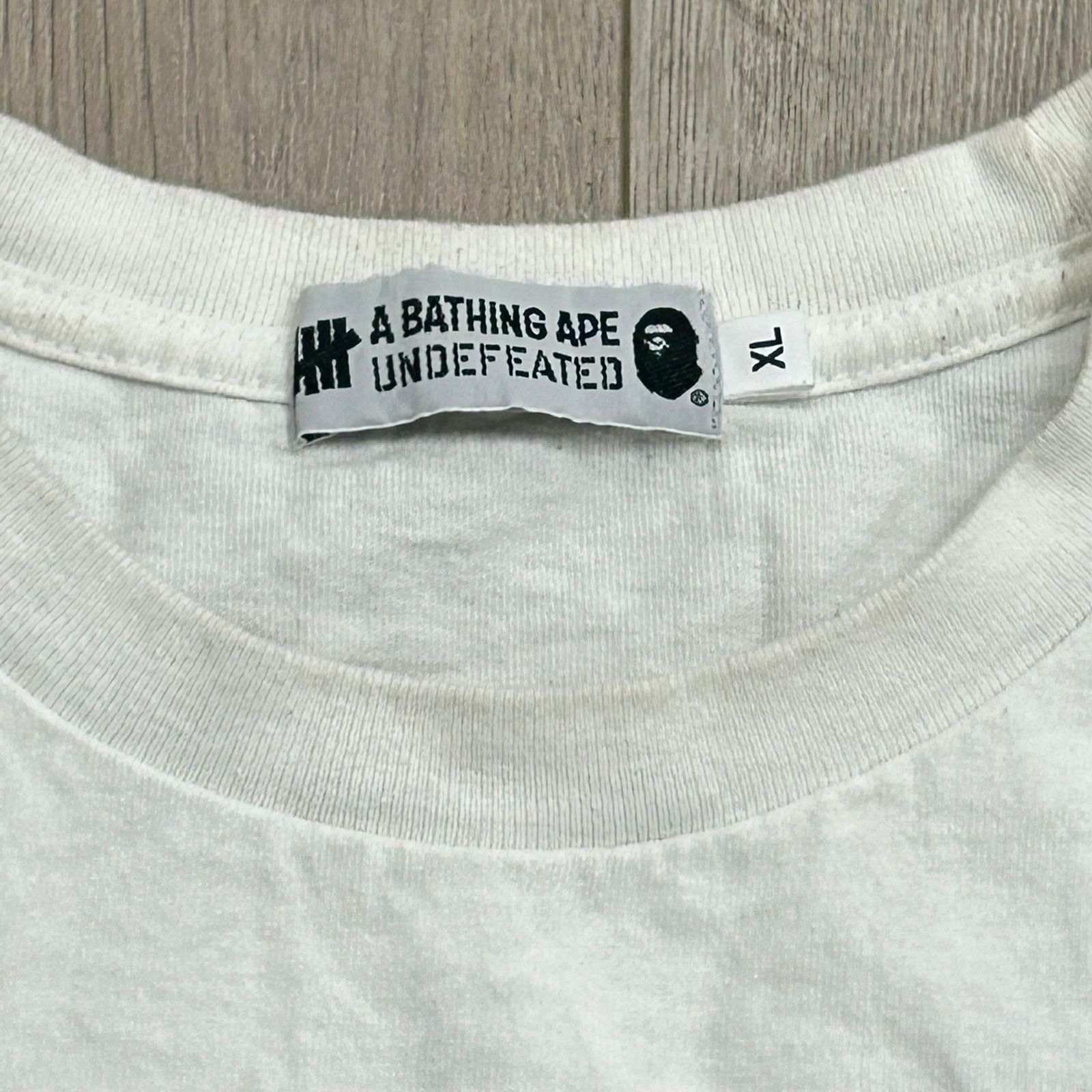 Bape 2020 Bape Undefeated return of the bape Tee T Shirt Size XL Size US XL / EU 56 / 4 - 3 Thumbnail
