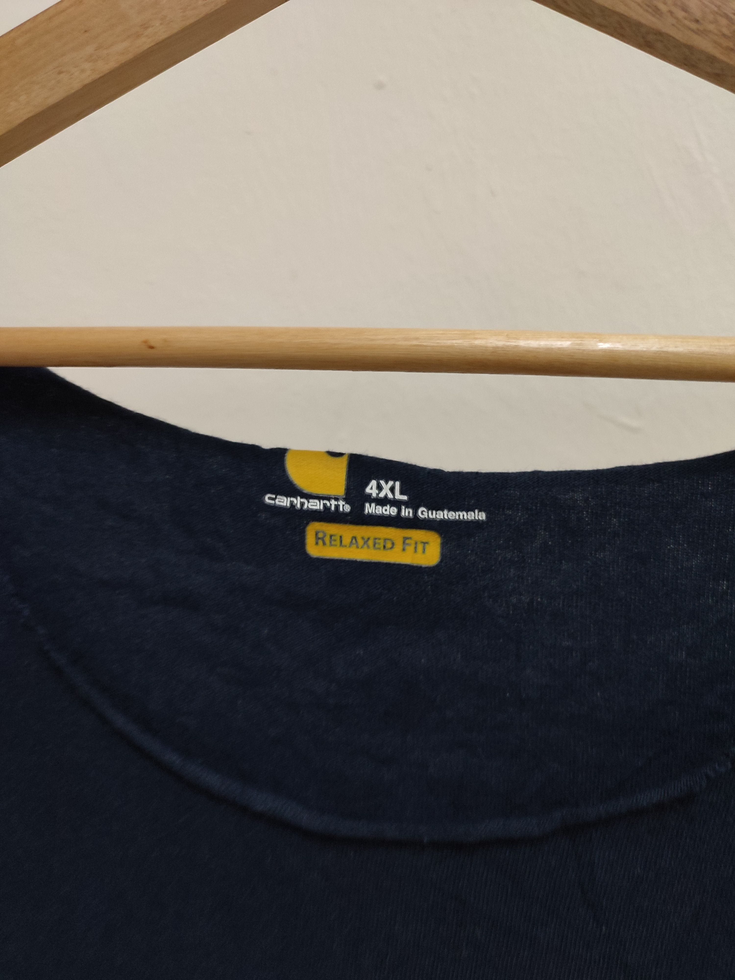 Carhartt Big Size Carhartt Sleeveless Single Pocket Tees Size US XXL / EU 58 / 5 - 5 Thumbnail