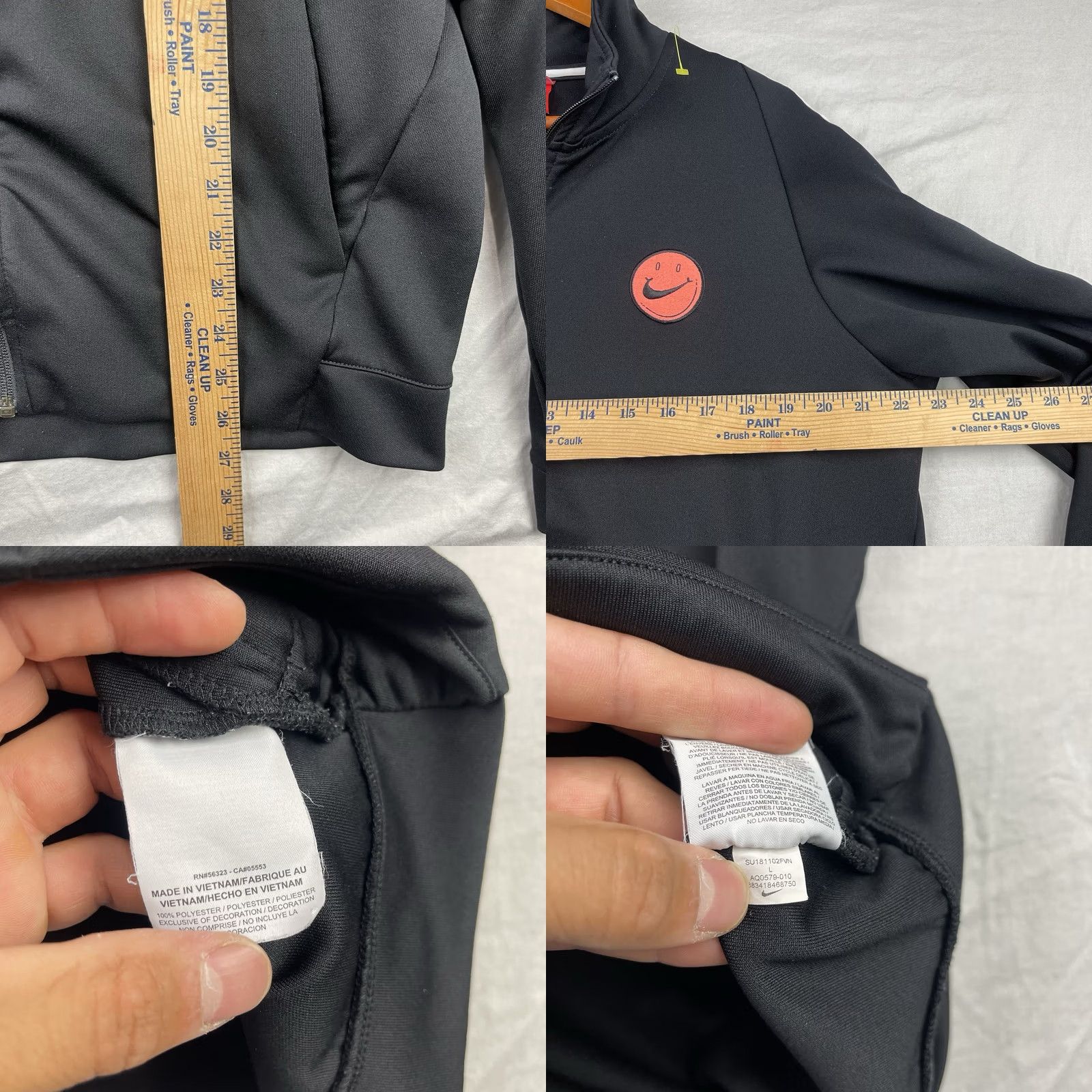 Nike Nike Track Jacket Men Large Black AQ0579-010 Air Max Day Have A Nike Day Activewear Casual Zip Full Zip Athletic Retro Logo Sports Mens Size US L / EU 52-54 / 3 - 8 Thumbnail