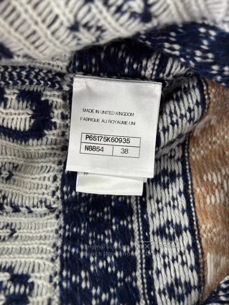 Chanel Chanel 20b No. 5 Snowflake Cashmere Long Knitted Cardigan Size XS / US 0-2 / IT 36-38 - 6 Thumbnail