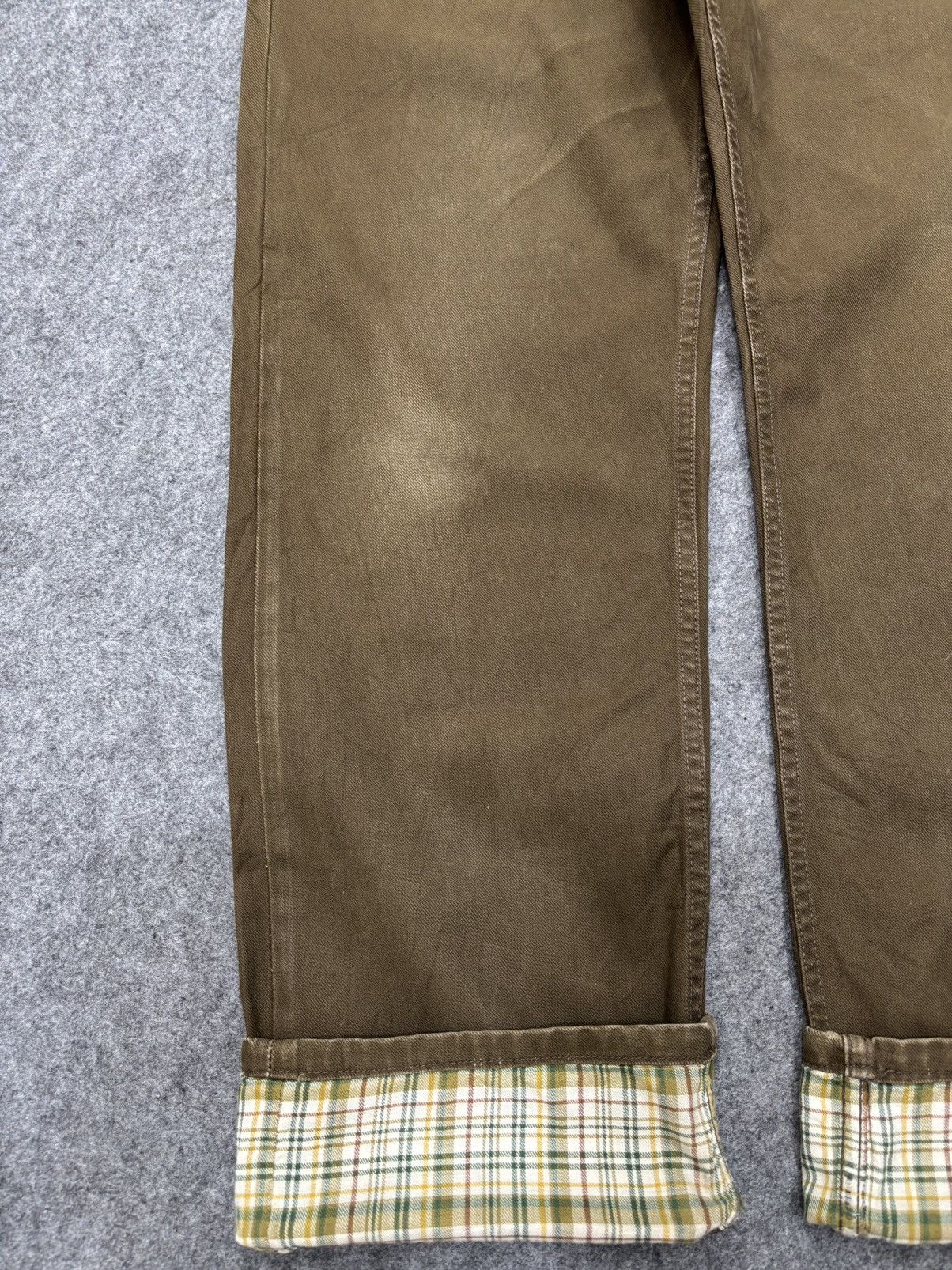 Japanese Brand 💥Japan Minimalist💥Scanner Fundamental Cinch Back Denim F664 Size US 34 / EU 50 - 7 Thumbnail