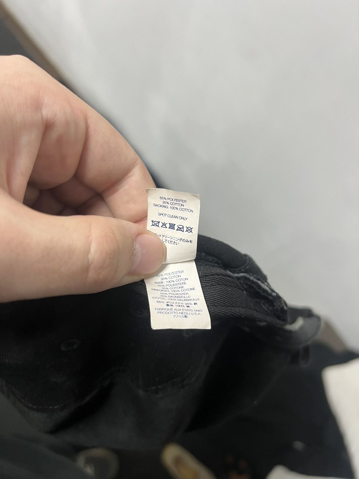 Supreme Supreme camp cap black Size ONE SIZE - 6 Thumbnail