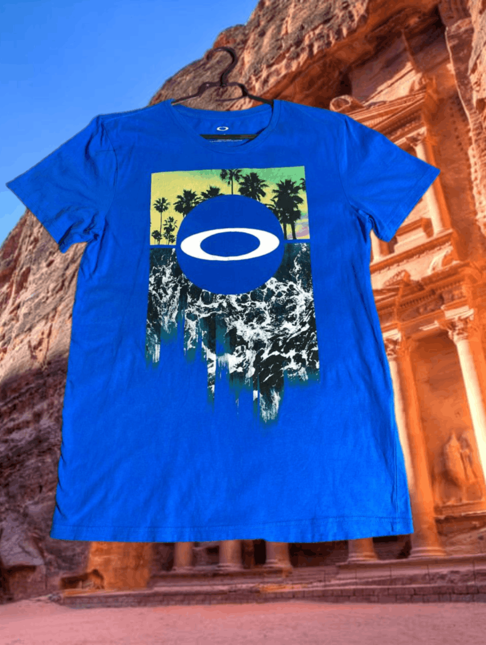 Oakley × Vintage Vintage Oakley Logo Printed Cotton Tee T-shirt Size US L / EU 52-54 / 3 - 1 Thumbnail
