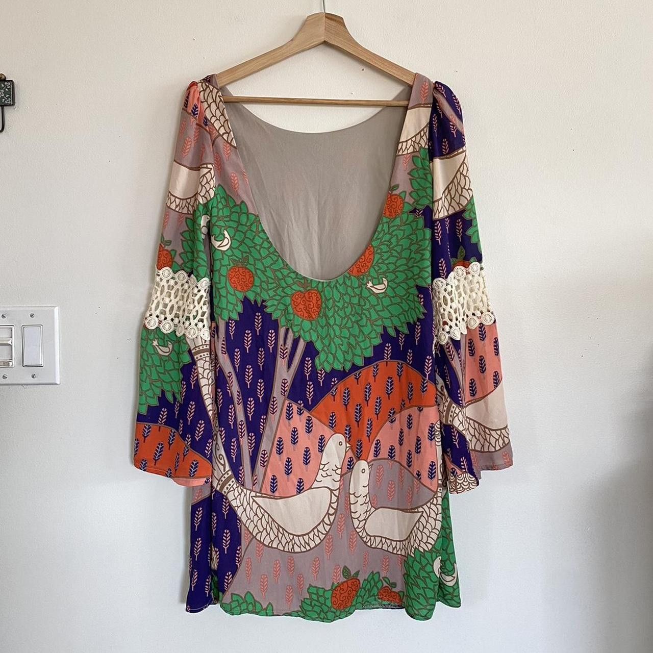 Designer JUDITH MARCH VINTAGE BOHO DRESS LONG SLEEVE SMALL BOHO Size S / US 4 / IT 40 - 5 Thumbnail