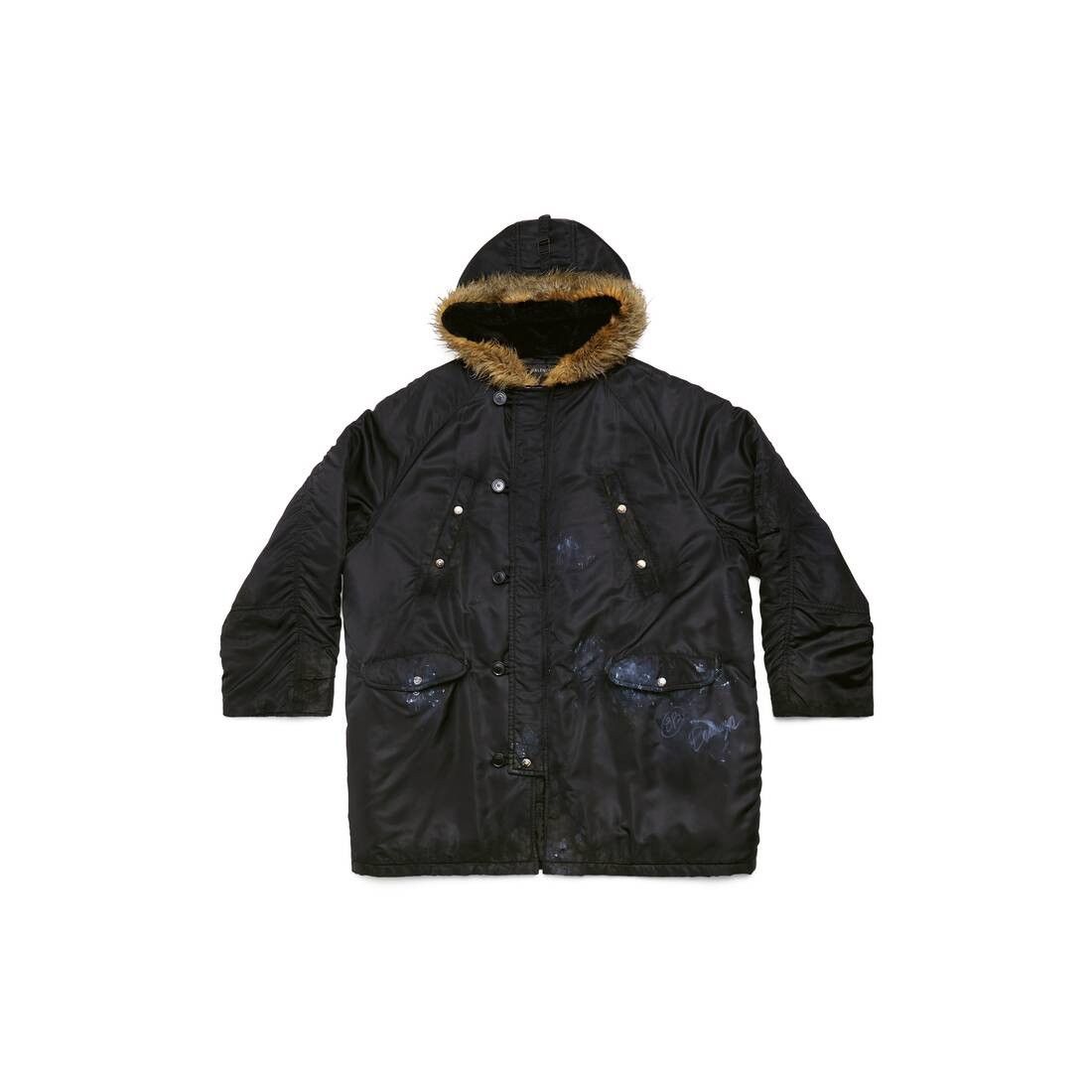 Balenciaga o1tr1nto0825 Military Parka in Black Size US M / EU 48-50 / 2 - 1 Thumbnail