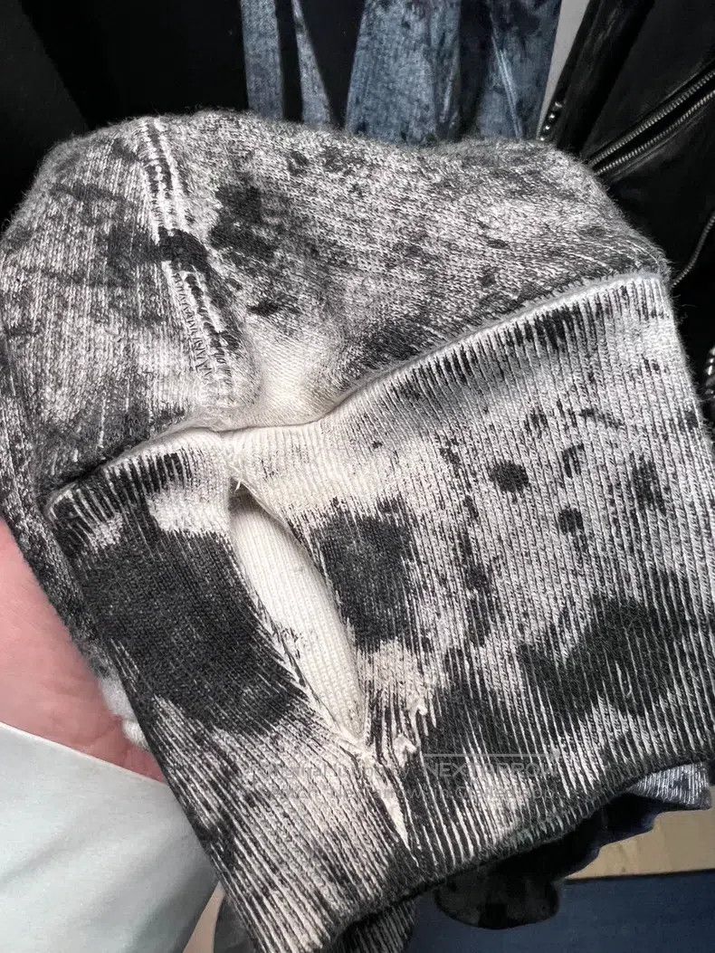 Boris Bidjan Saberi Boris Bidjan Saberi Inkjet Printed Hooded Sweatshirt Size US M / EU 48-50 / 2 - 4 Thumbnail