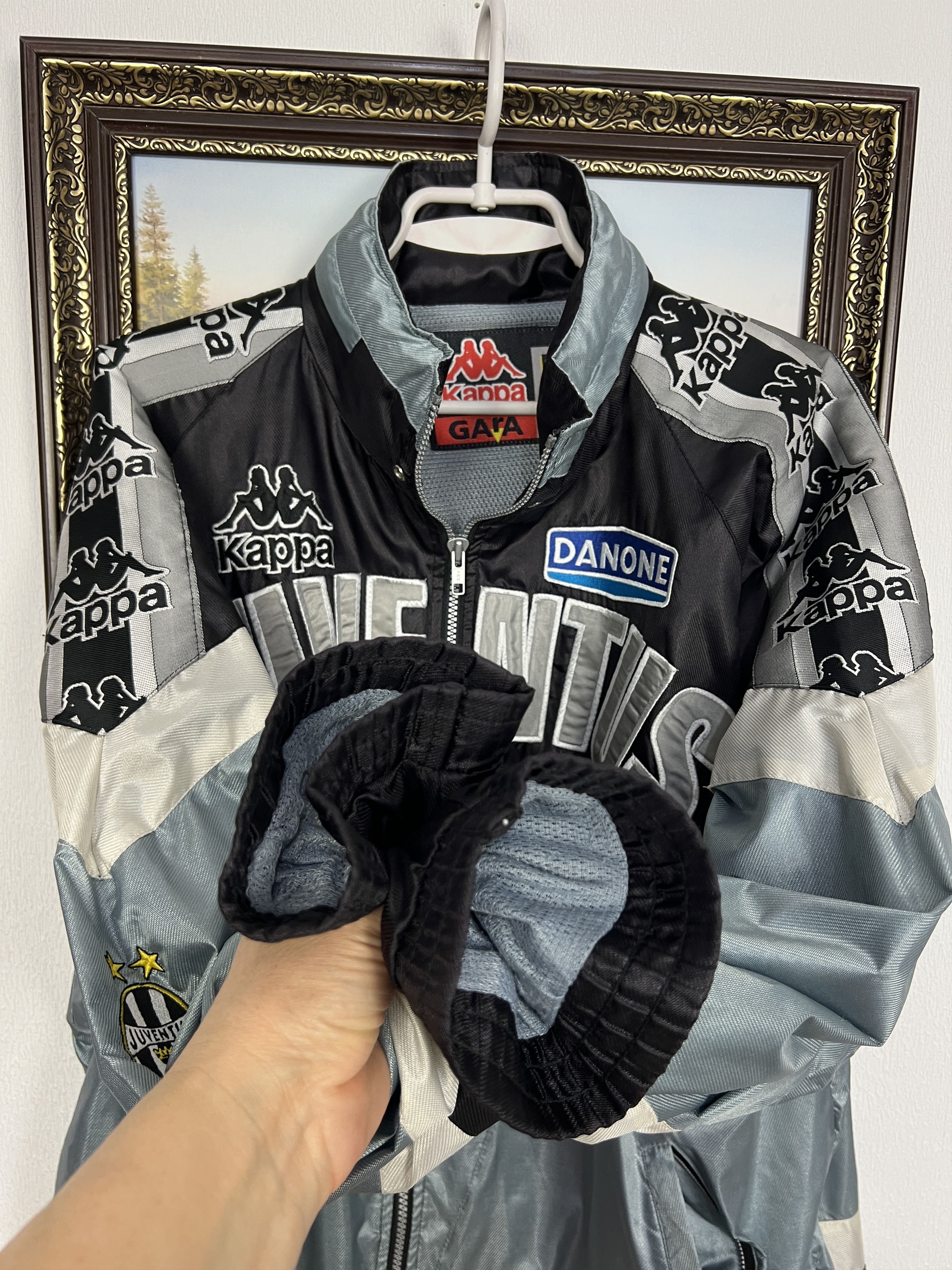 Kappa Vintage 90's Juventus Football Jacket Soccer Track Top Rare Size US L / EU 52-54 / 3 - 8 Thumbnail