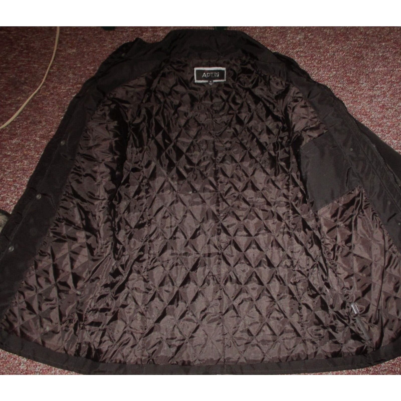 Apt. 9 APT. 9 Black Ballistic Nylon Full Zip Insulated Jacket Mens M NWT Size US M / EU 48-50 / 2 - 6 Thumbnail