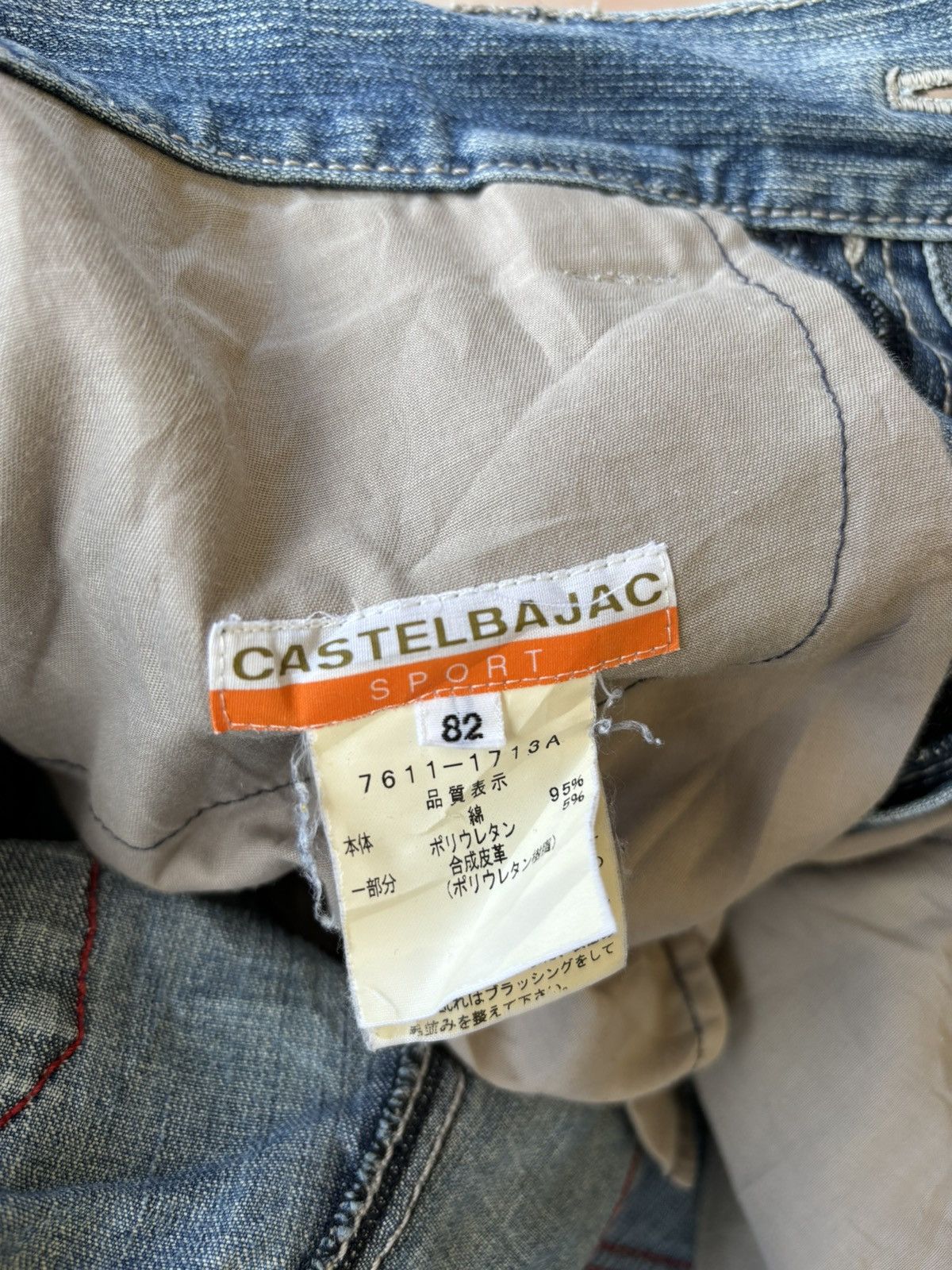 Jean Charles De Castelbajac Castelbajac Sport Jean Size US 34 / EU 50 - 12 Thumbnail
