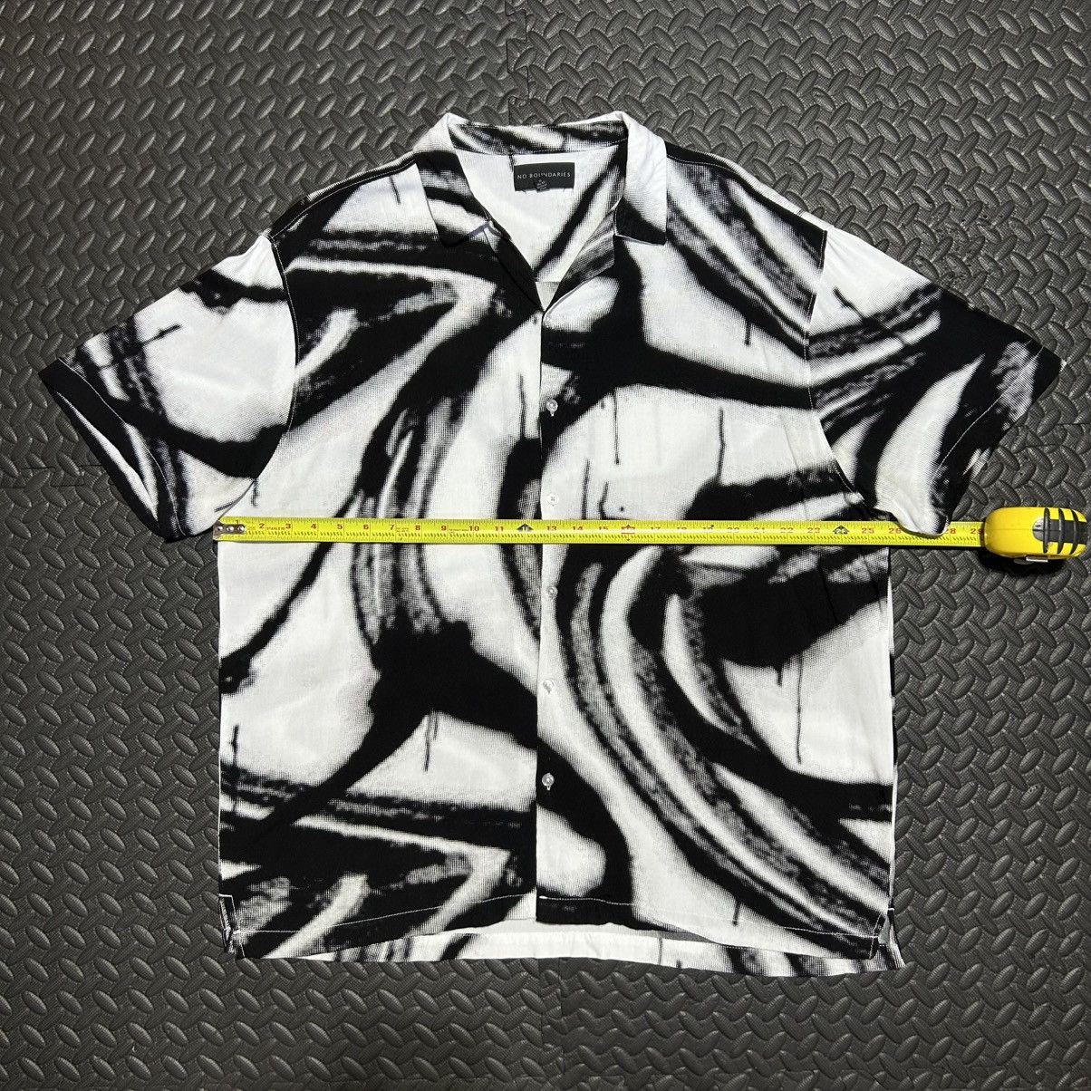 Other No Boundaries Shirt Abstract Brushstroke Black White Mens XL Size US XL / EU 56 / 4 - 3 Thumbnail