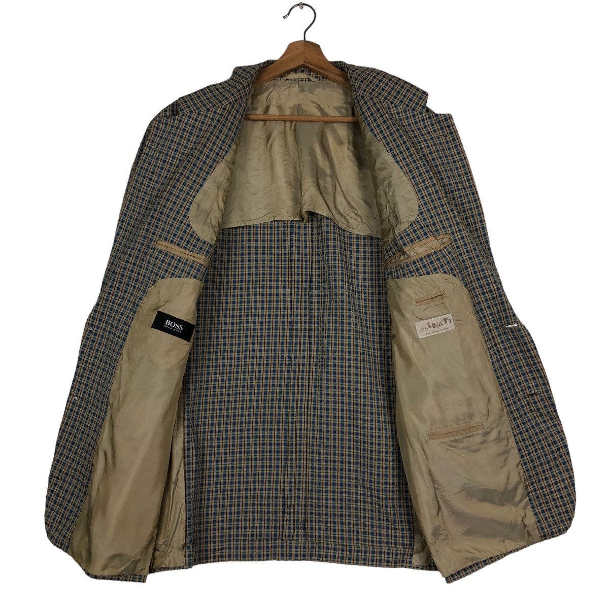 Hugo Boss 🔥Vintage Hugo Boss Made In Italy Coats Double Breats Size US M / EU 48-50 / 2 - 13 Thumbnail