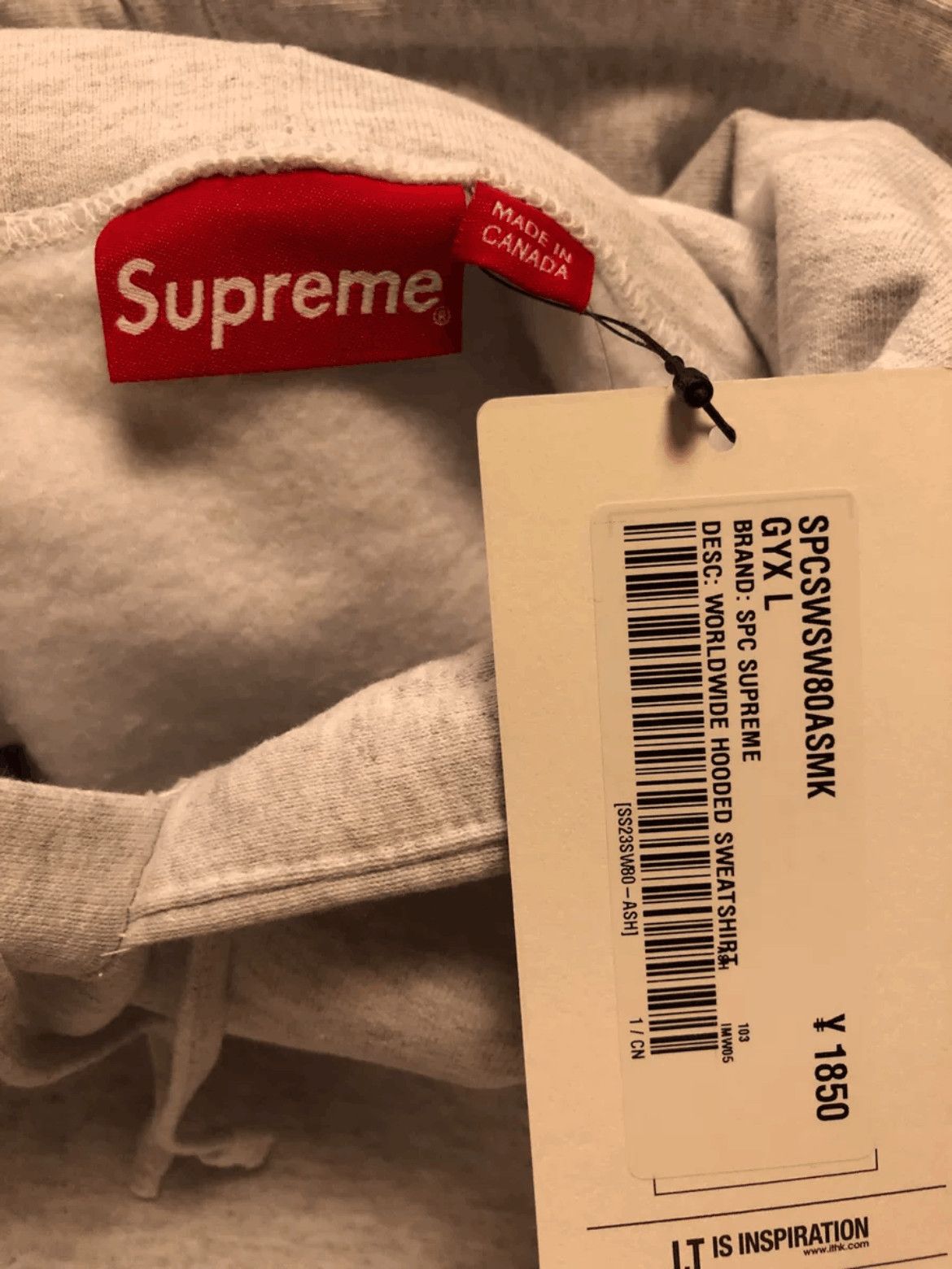 Supreme Supreme Logo Print Hoodie Size US L / EU 52-54 / 3 - 6 Thumbnail