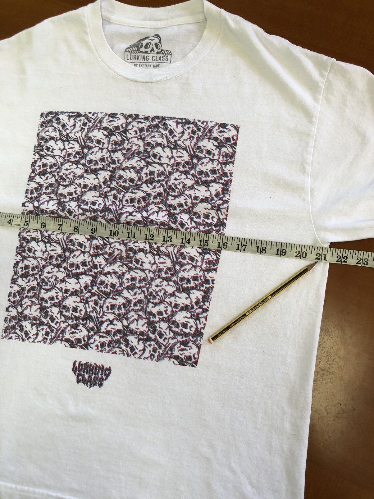 Lurking Class LurkingClass 3D Skull TShirt Size US L / EU 52-54 / 3 - 14 Thumbnail