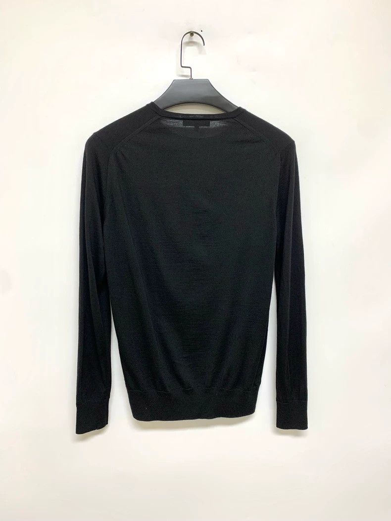 Loro Piana LORO PIANA Black knit sweater Size L / US 10 / IT 46 - 8 Thumbnail